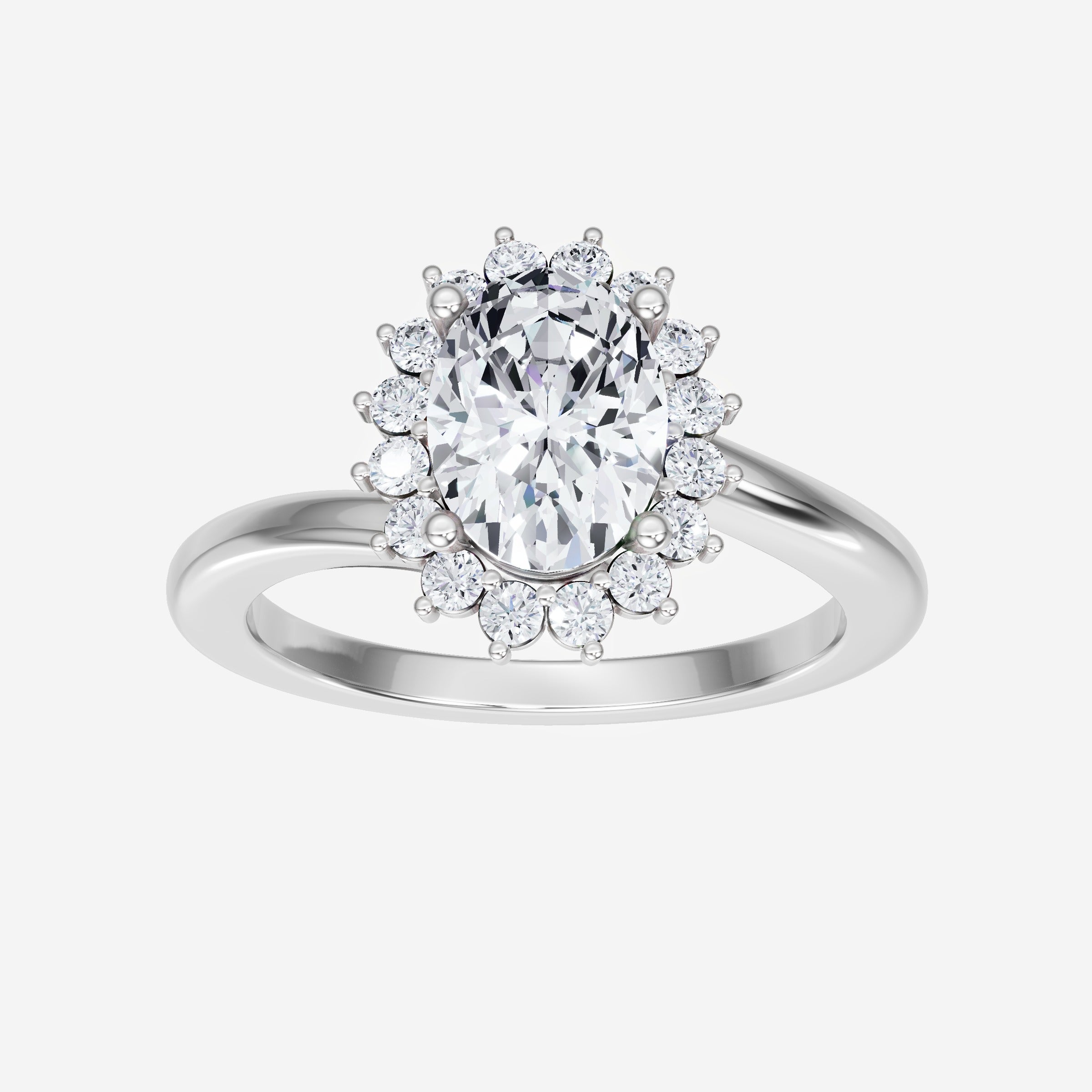 Oval Shining Destiny Ring