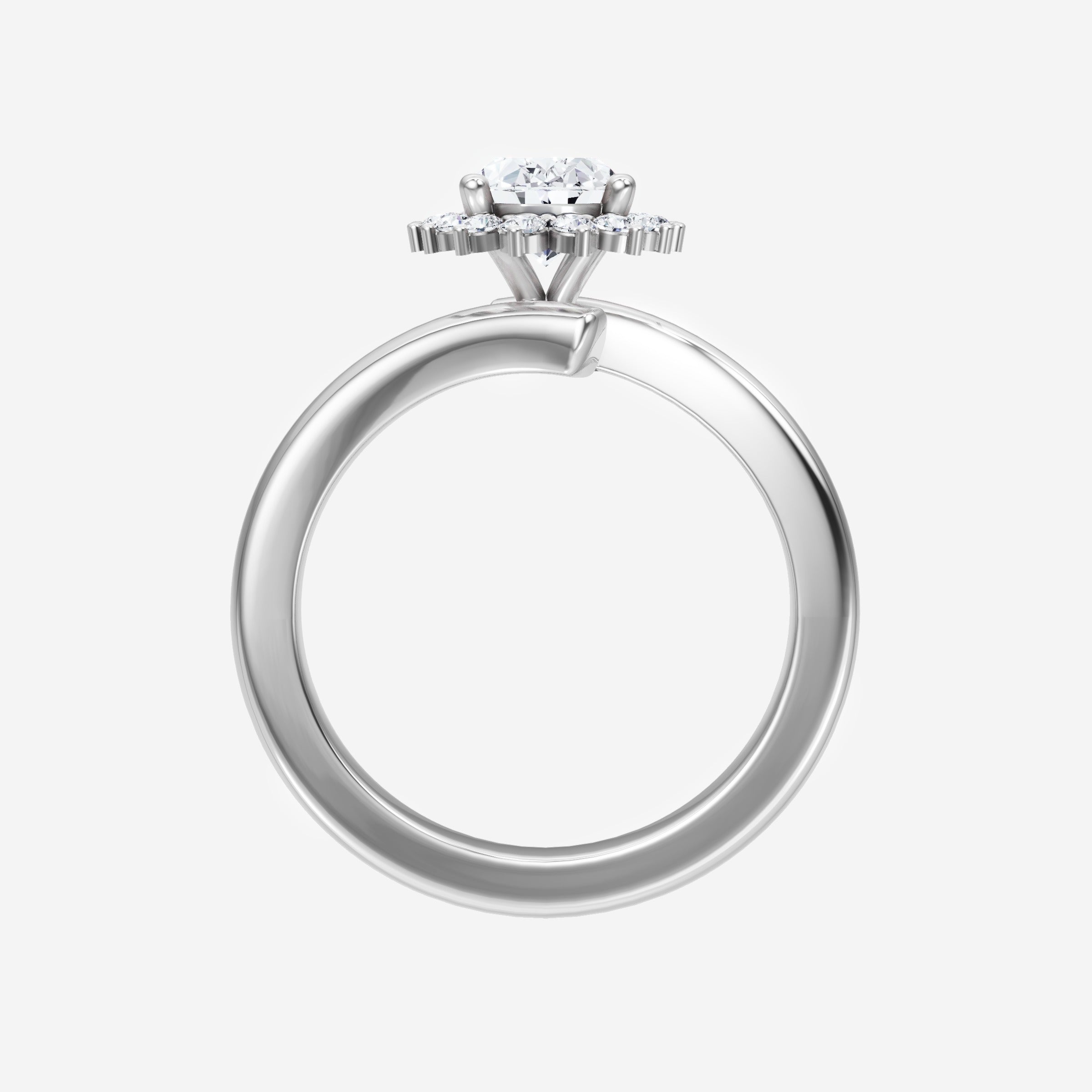 Oval Shining Destiny Ring