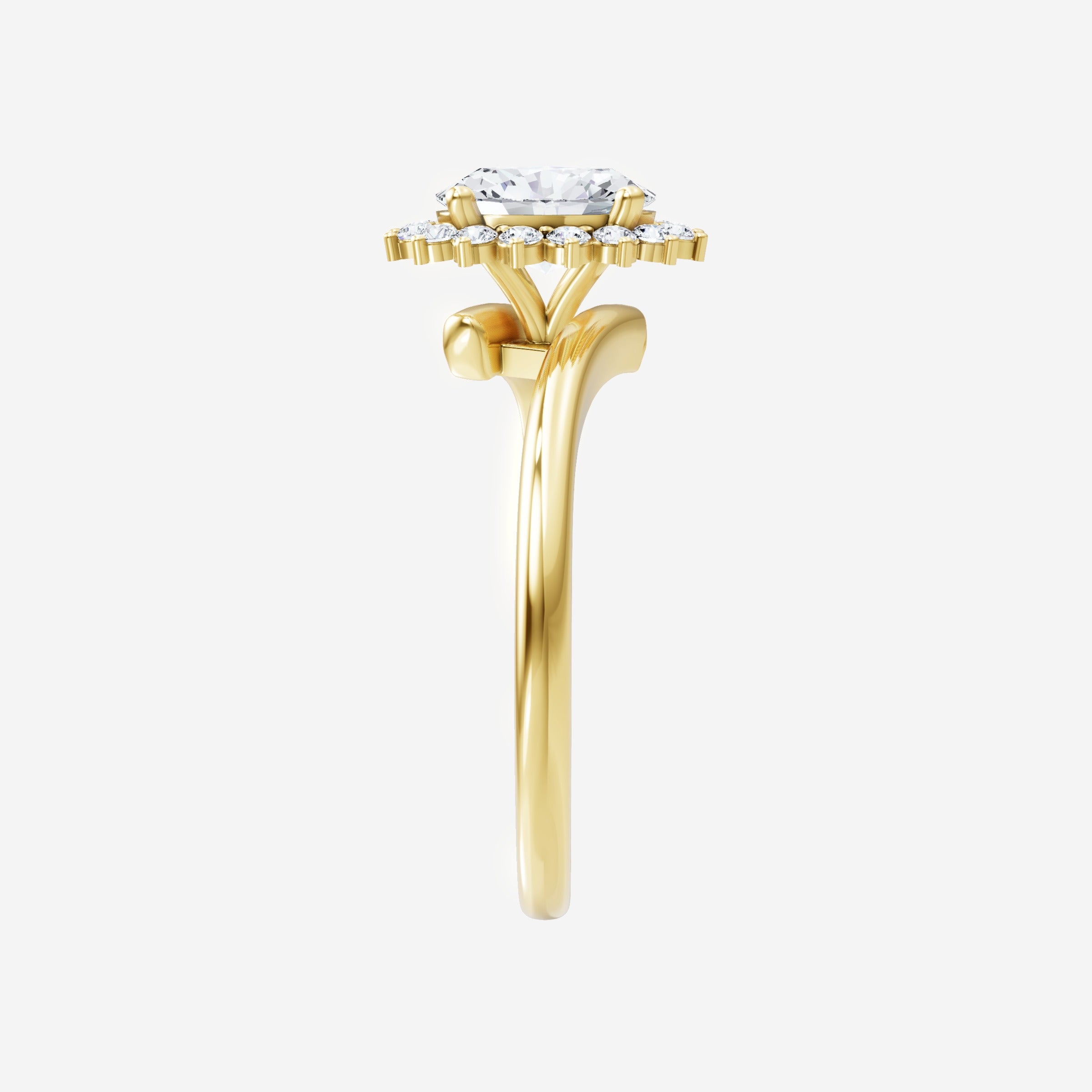 Oval Shining Destiny Ring