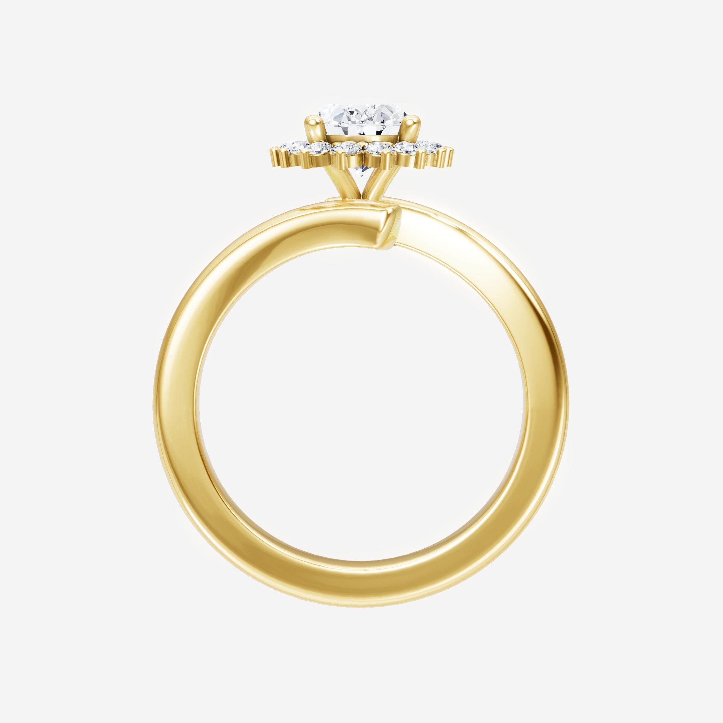 Oval Shining Destiny Ring