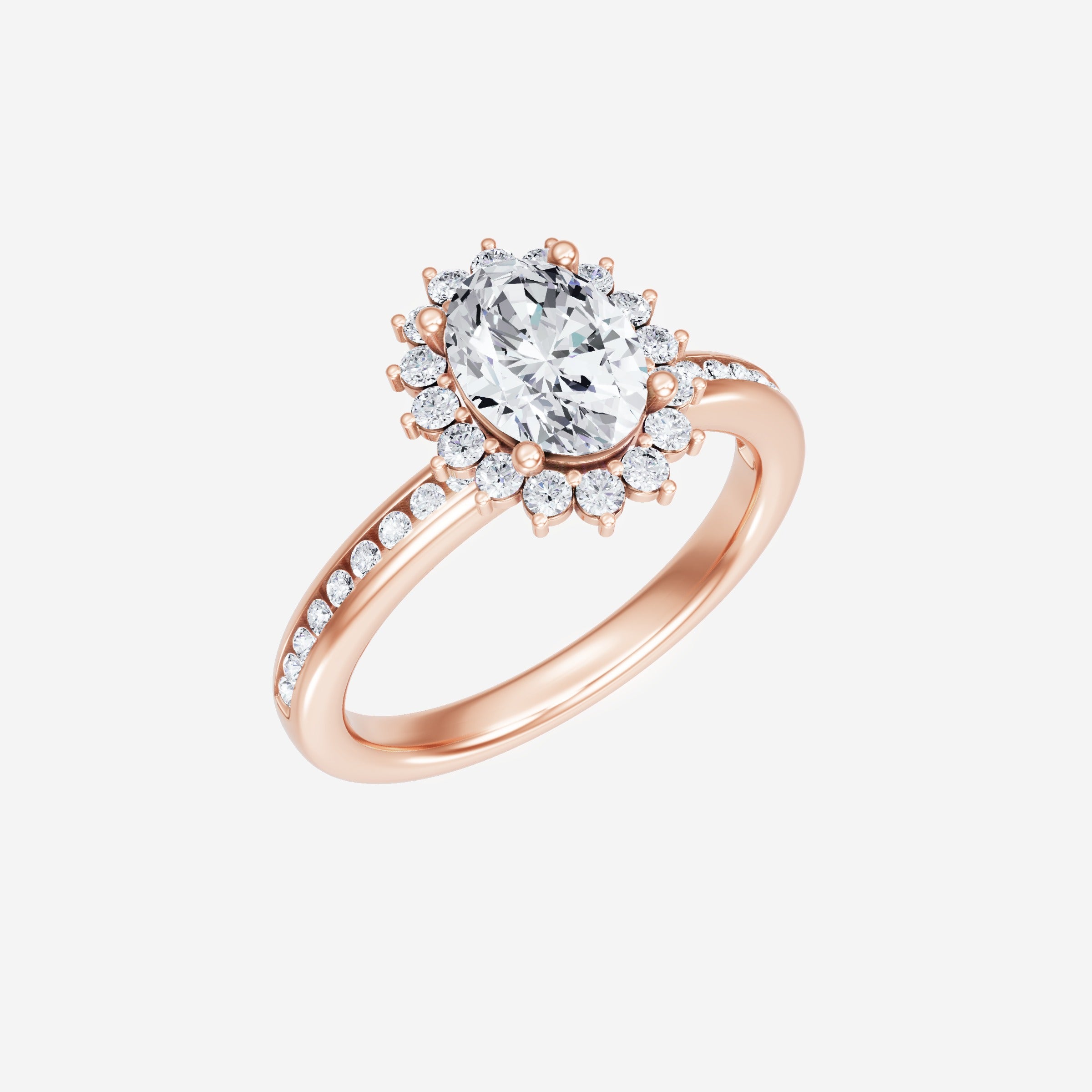 Oval Shining Destiny Ring