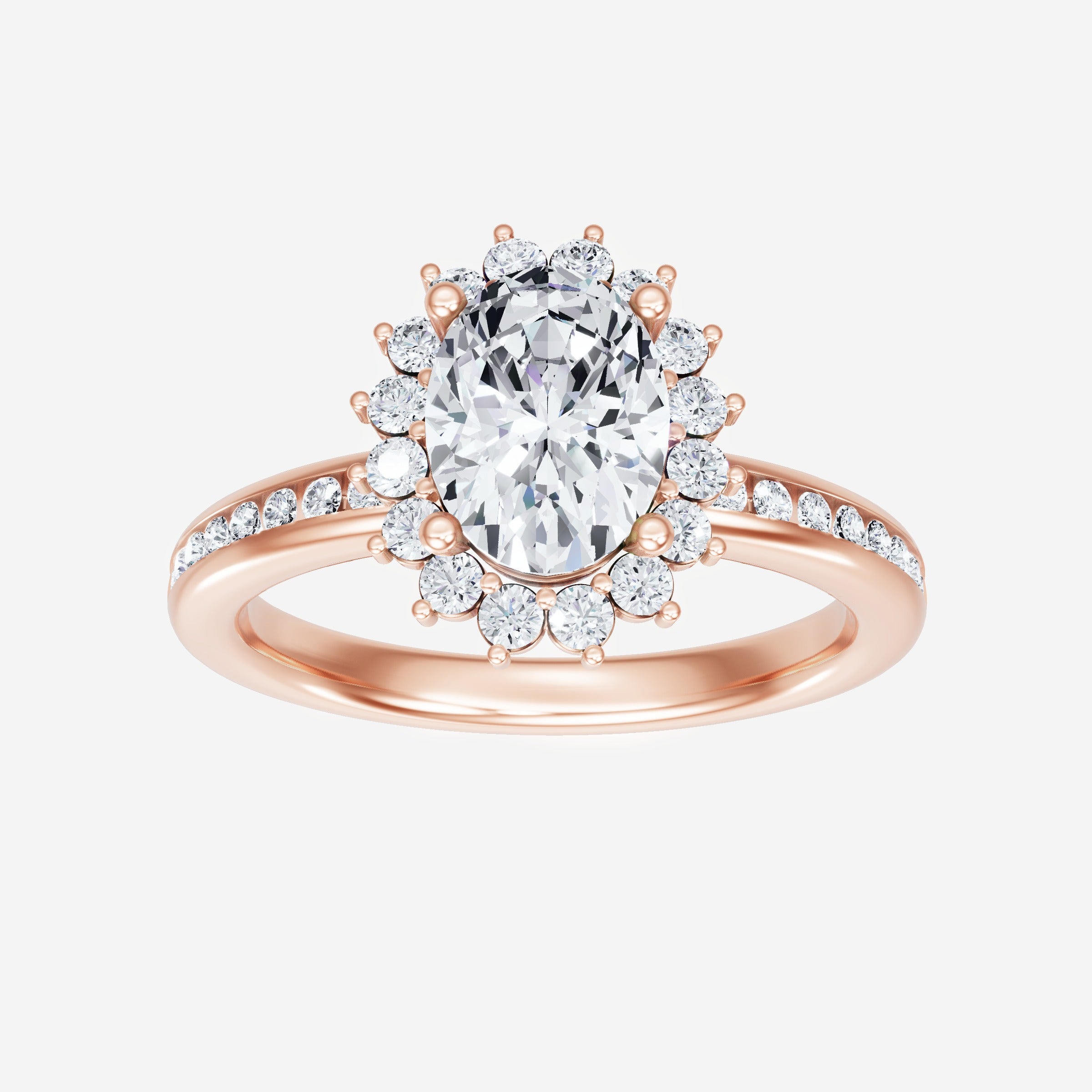 Oval Shining Destiny Ring
