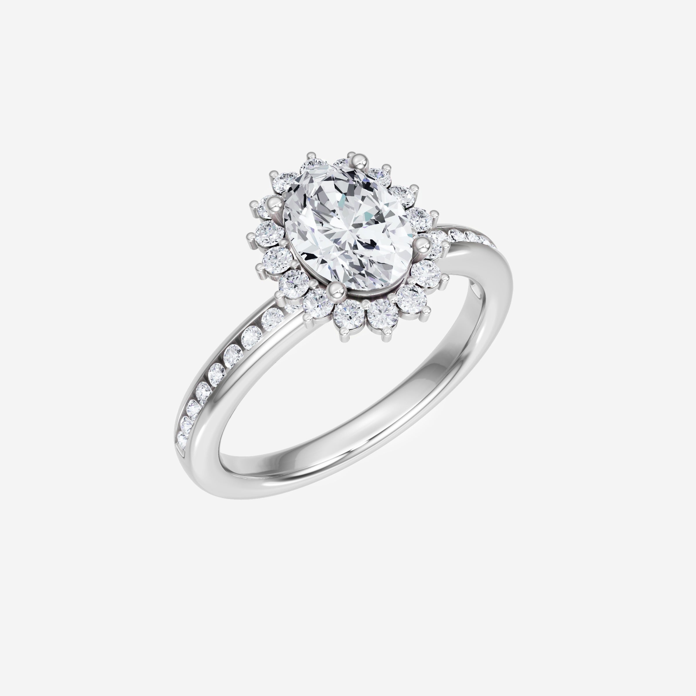 Oval Shining Destiny Ring