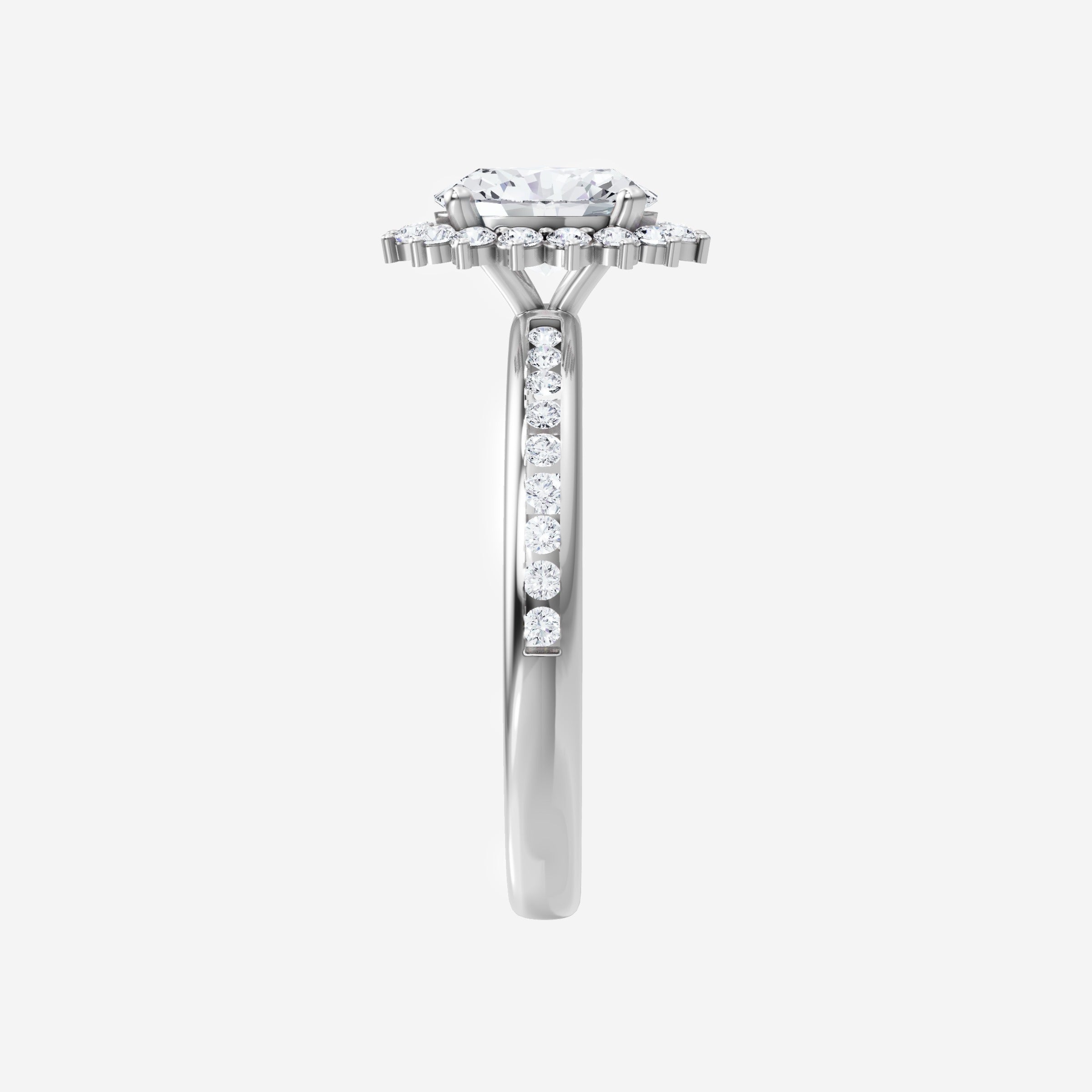 Oval Shining Destiny Ring