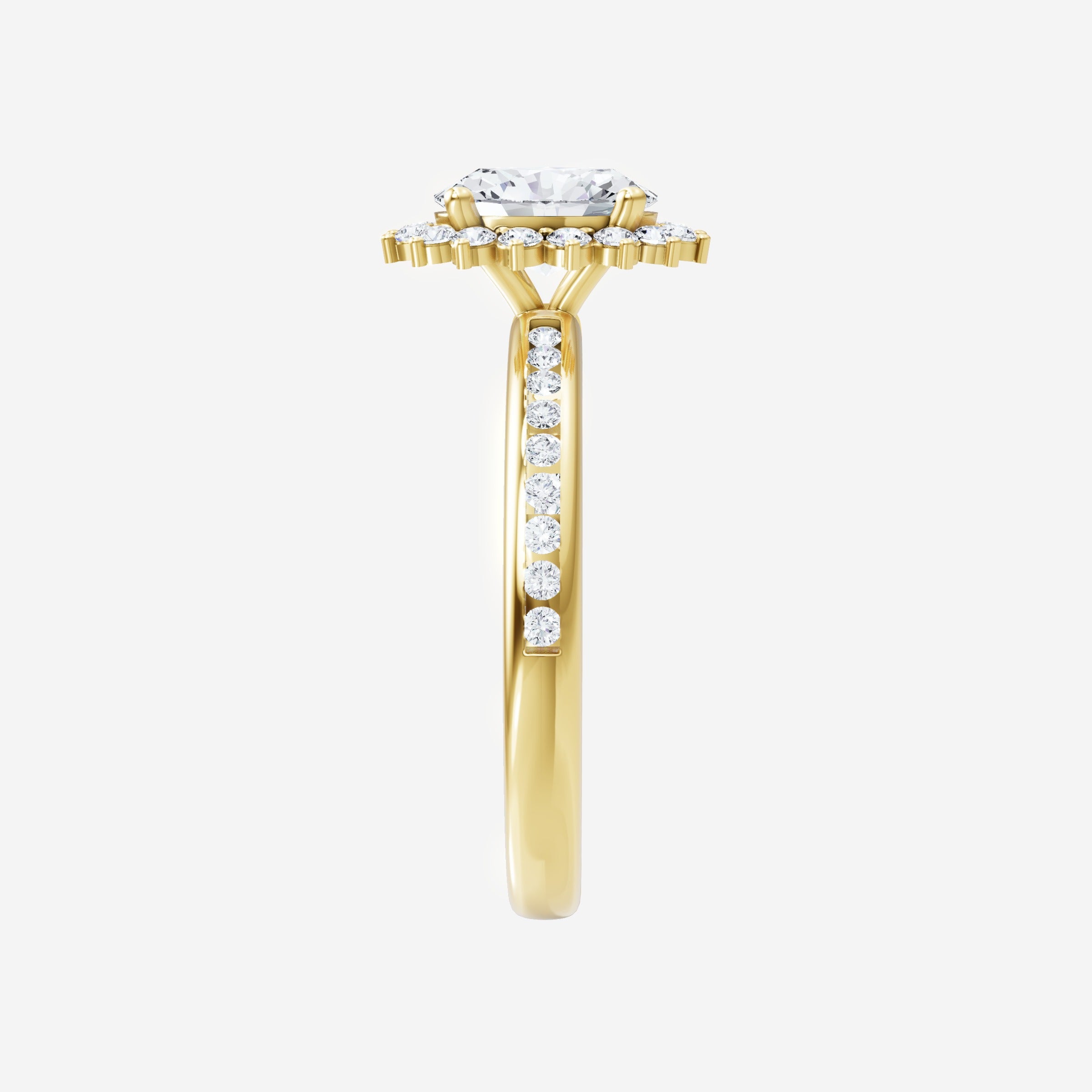 Oval Shining Destiny Ring