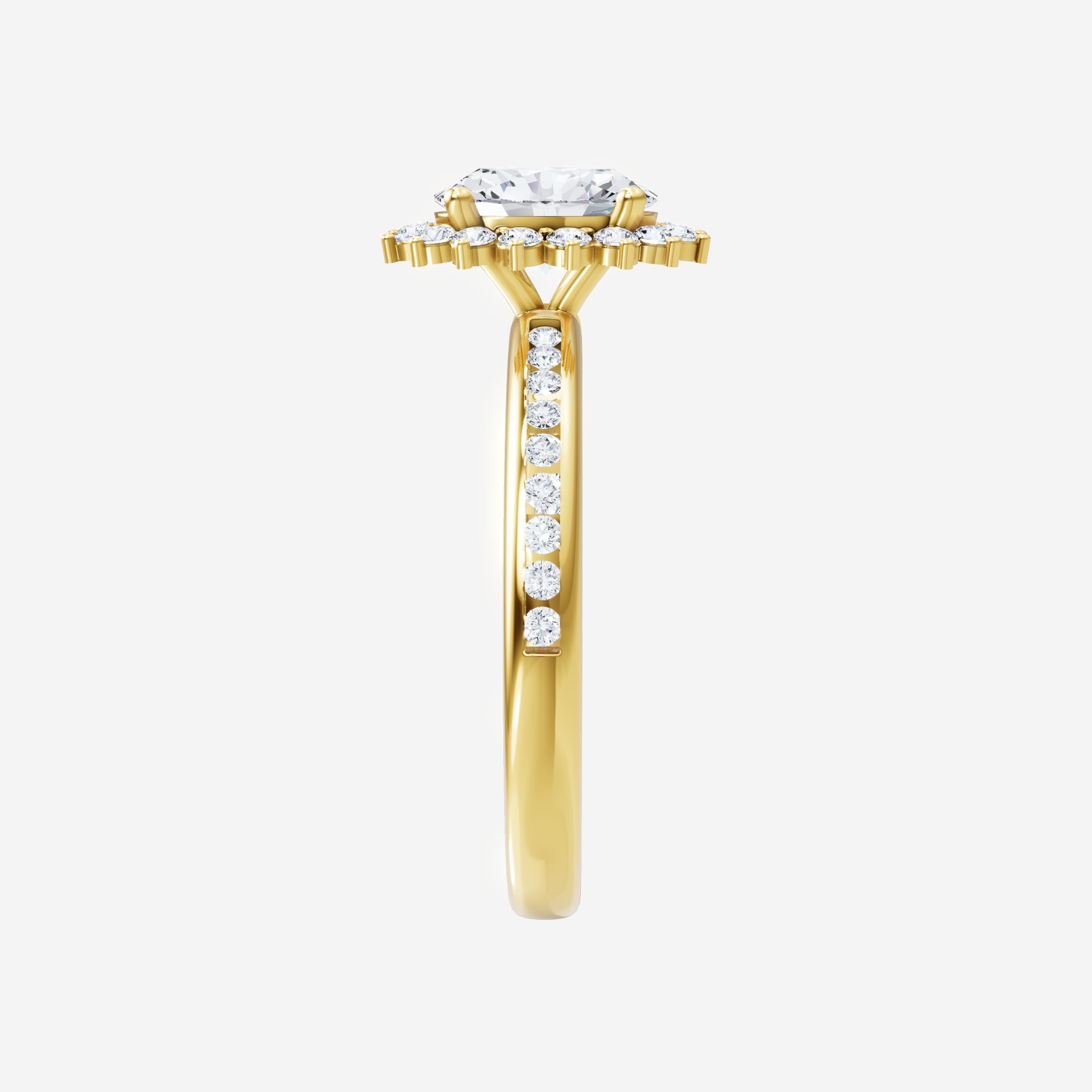 Oval Shining Destiny Ring