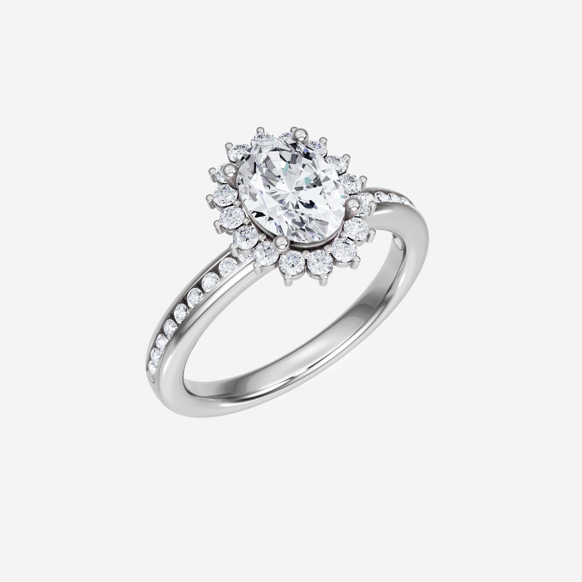 Oval Shining Destiny Ring