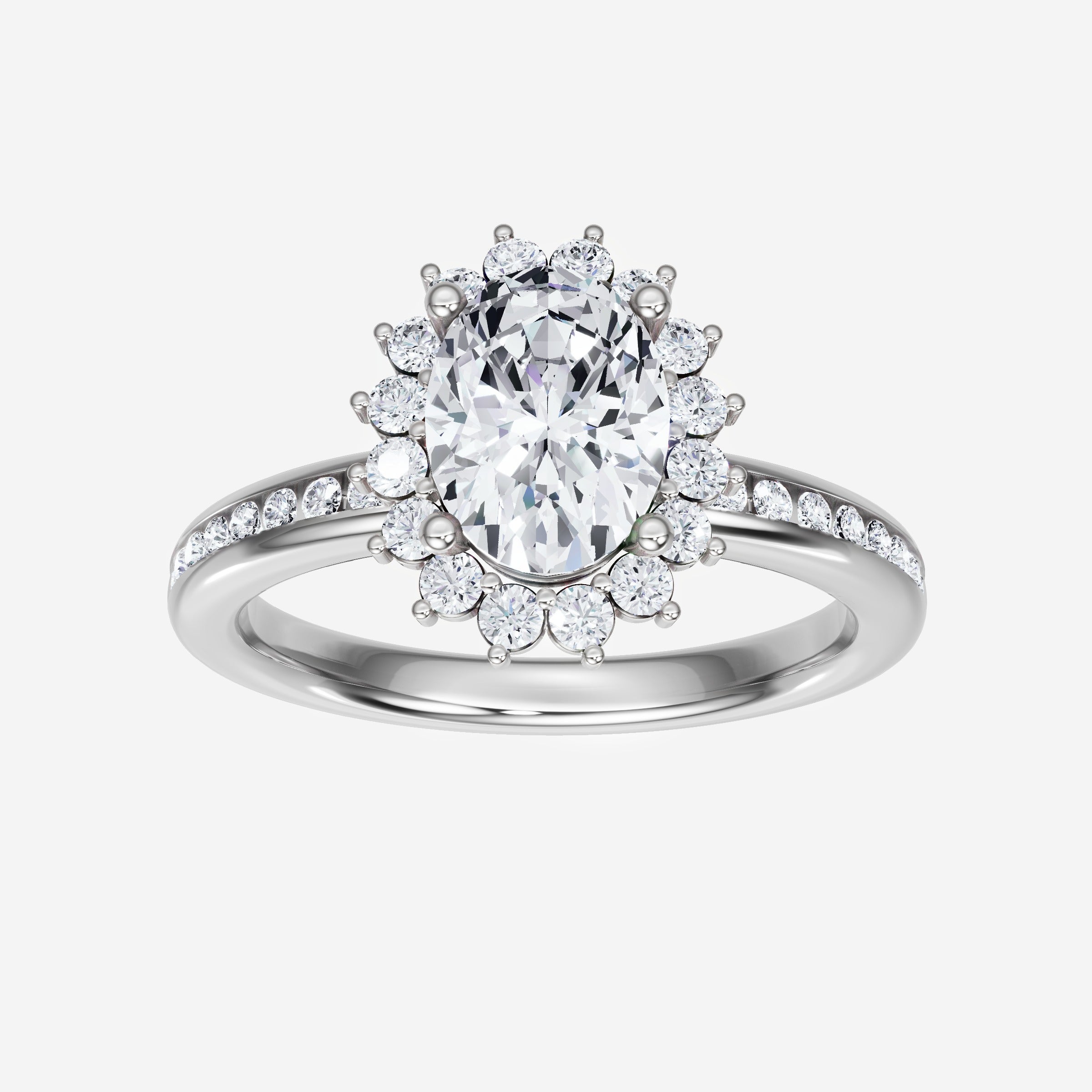 Oval Shining Destiny Ring