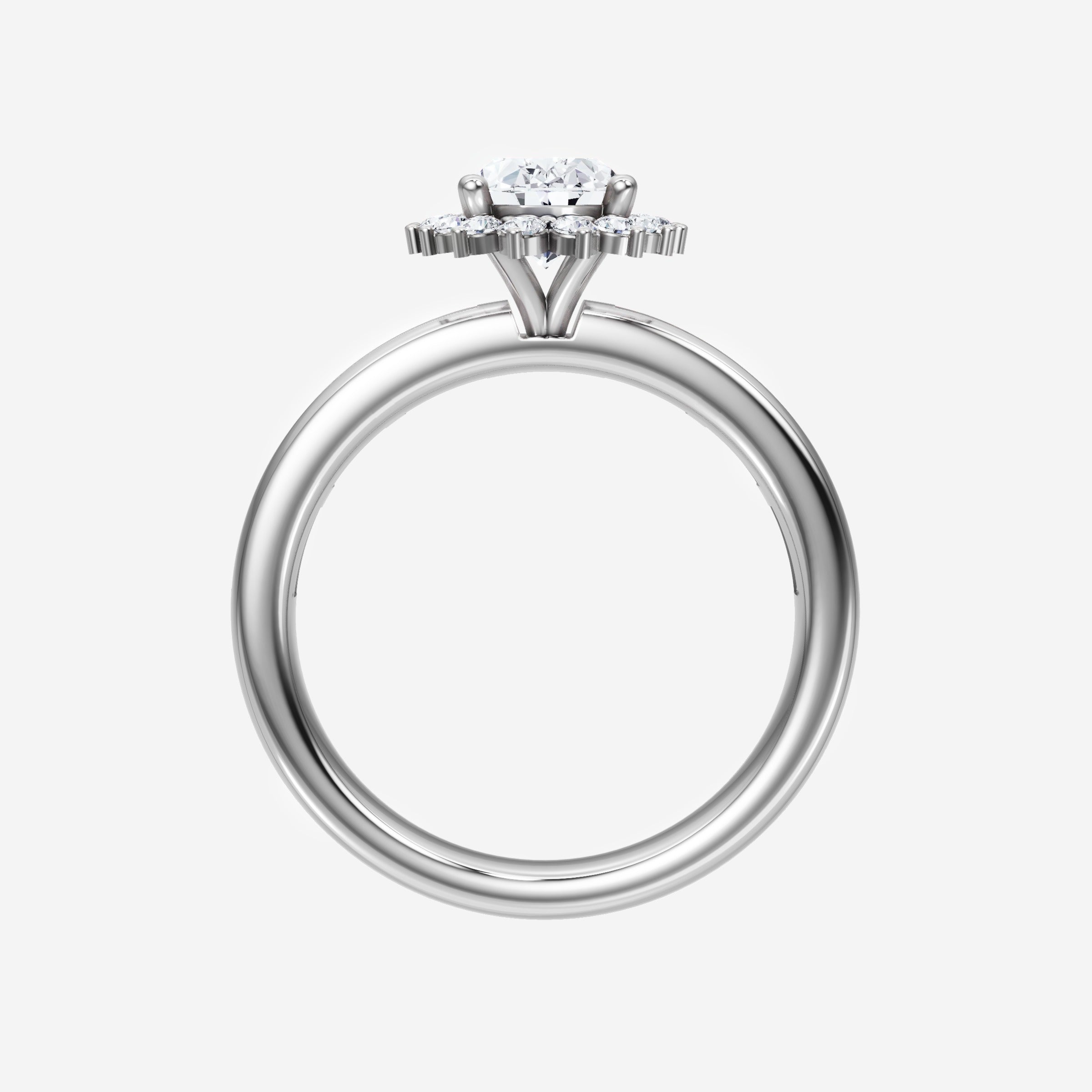 Oval Shining Destiny Ring