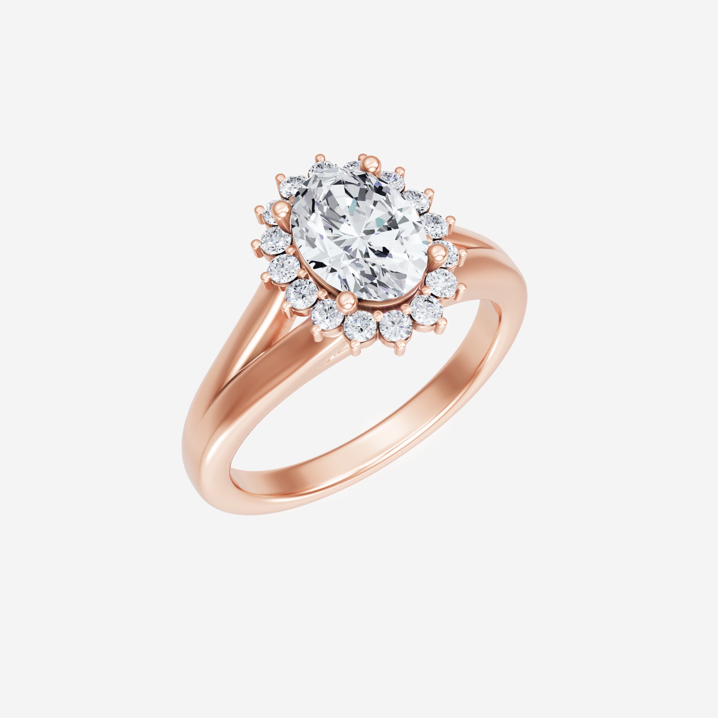 Oval Shining Destiny Ring