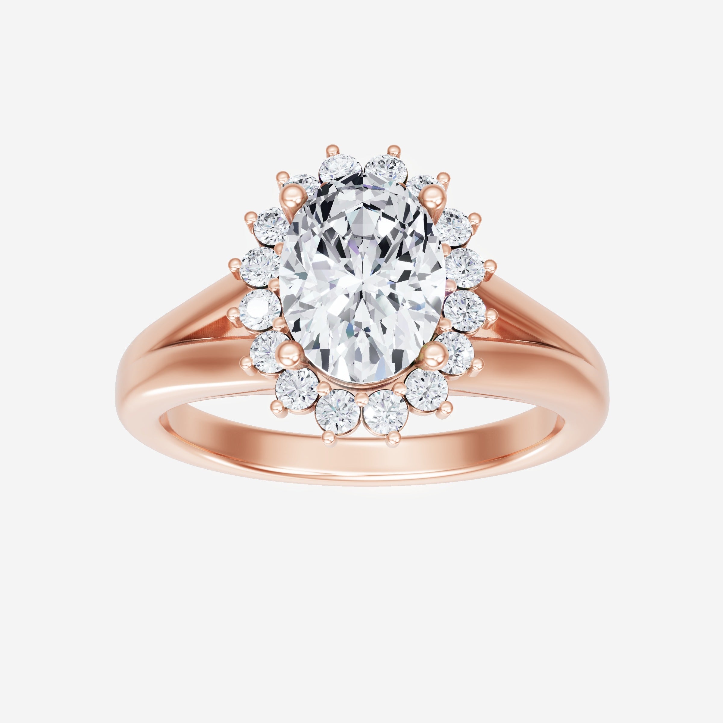 Oval Shining Destiny Ring