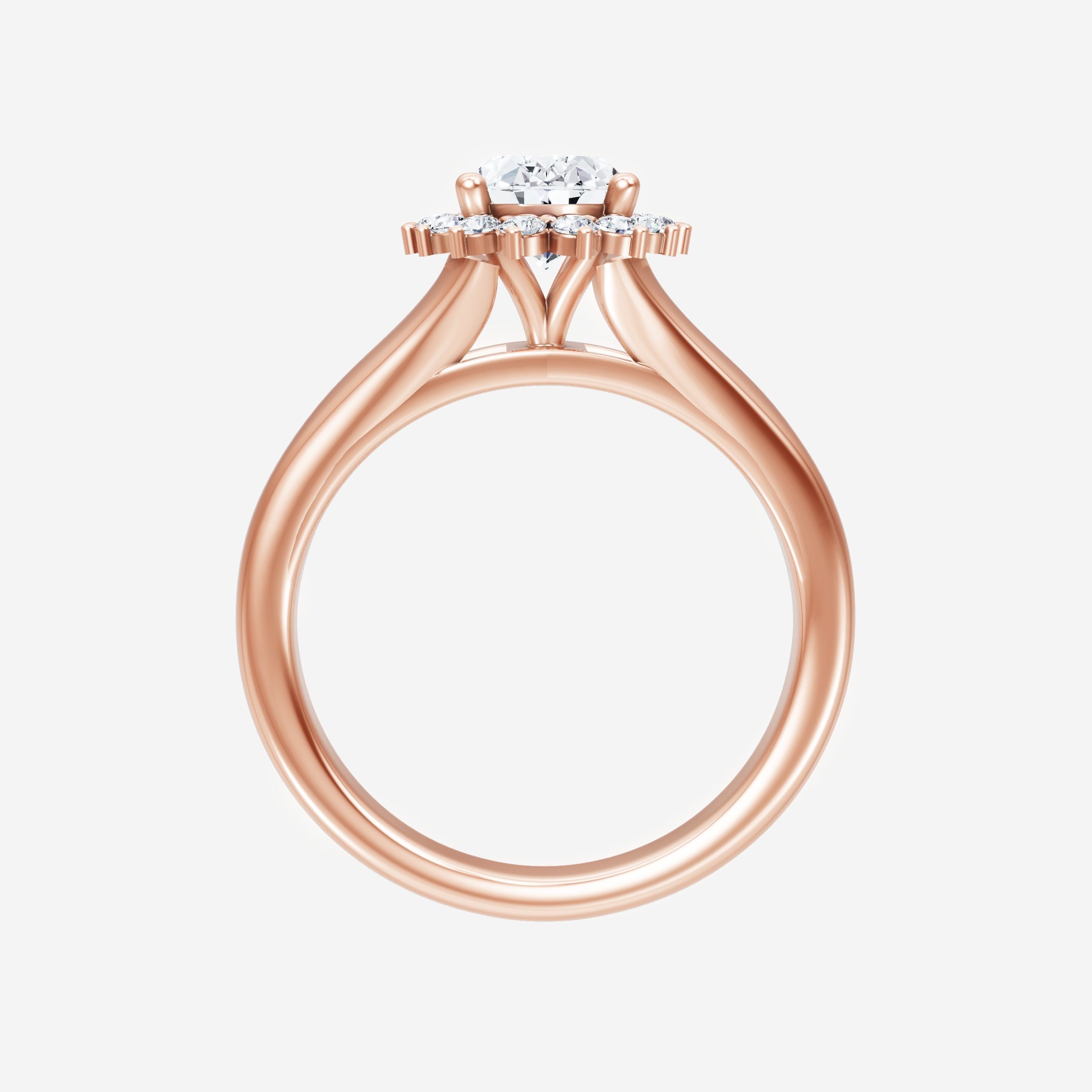 Oval Shining Destiny Ring