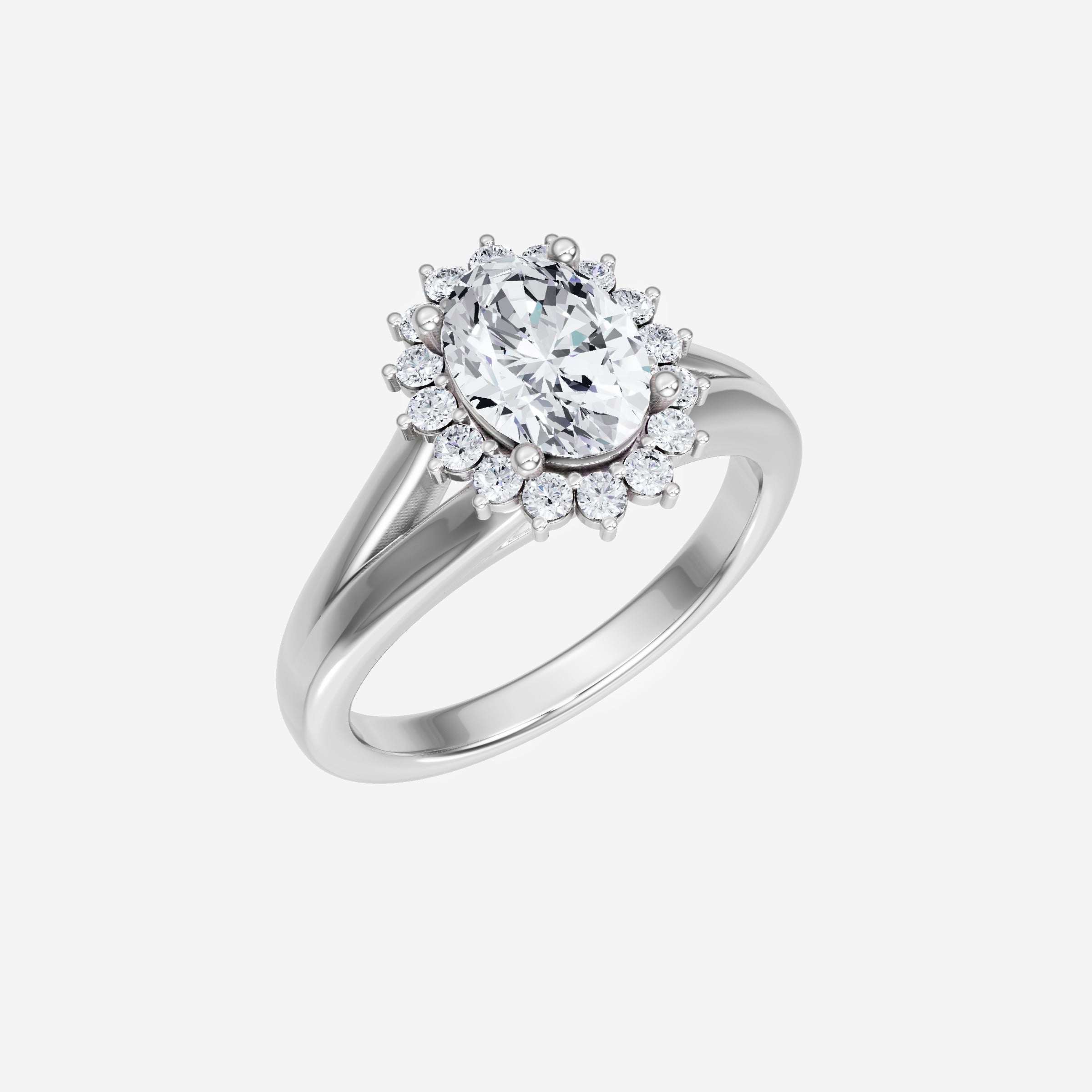 Oval Shining Destiny Ring