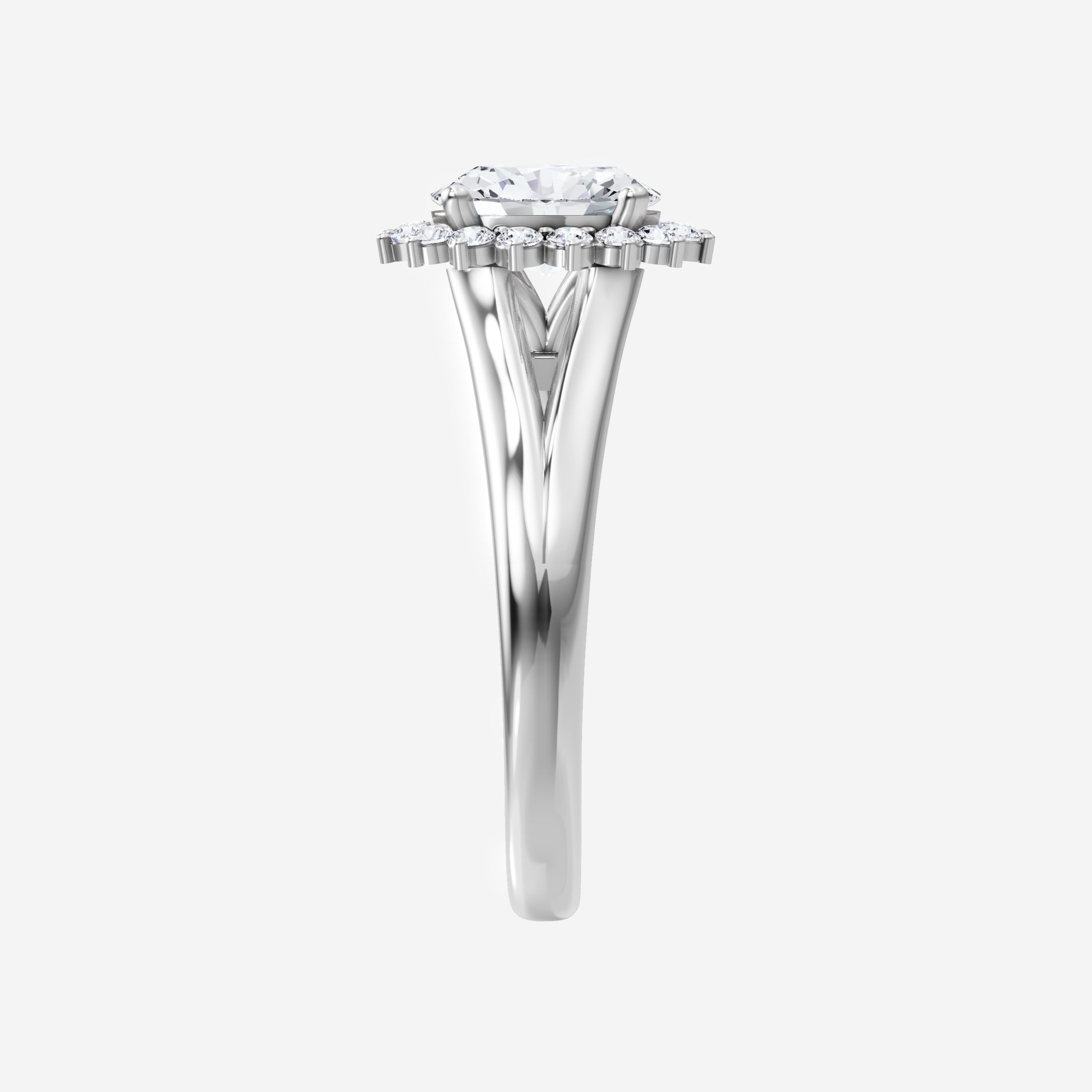 Oval Shining Destiny Ring