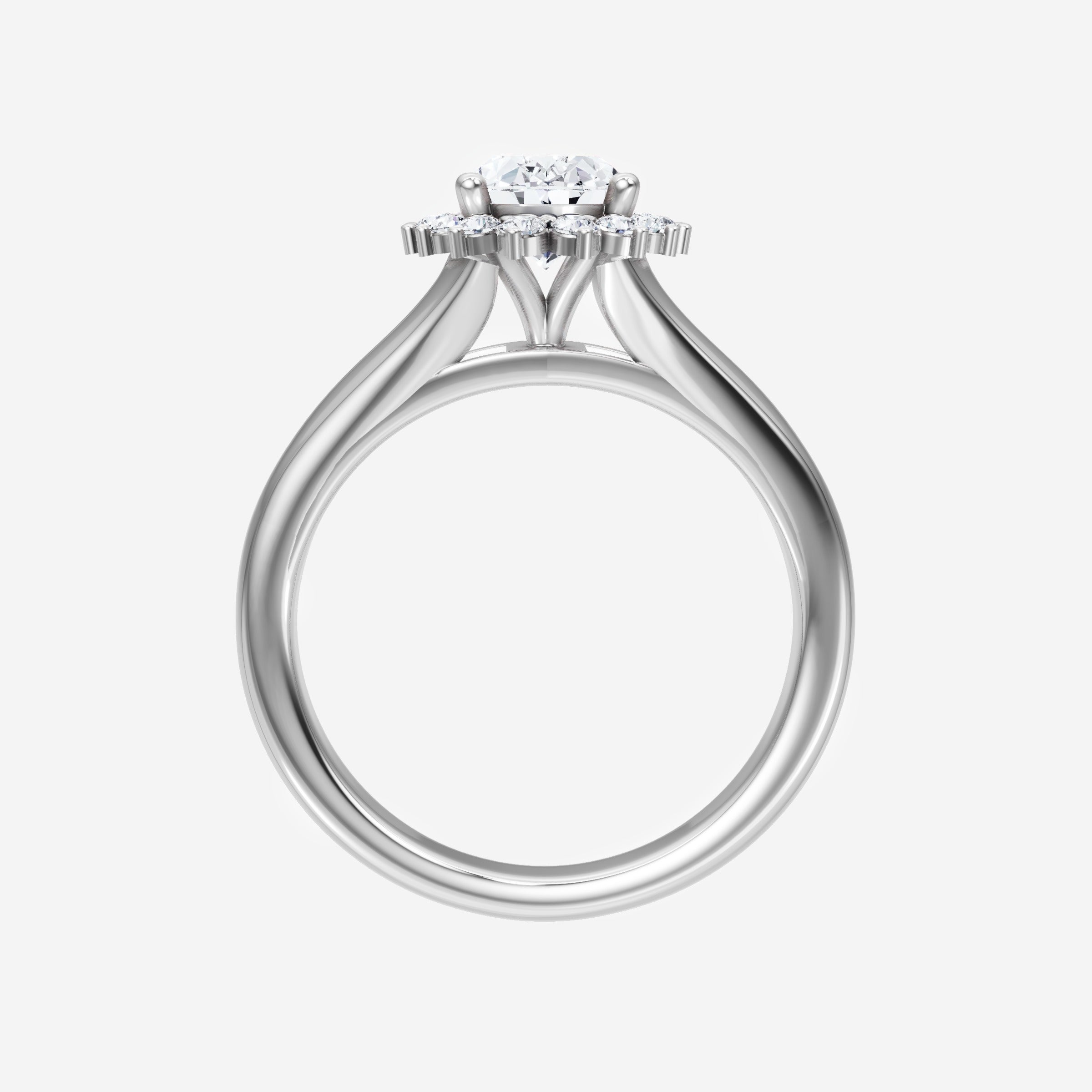Oval Shining Destiny Ring