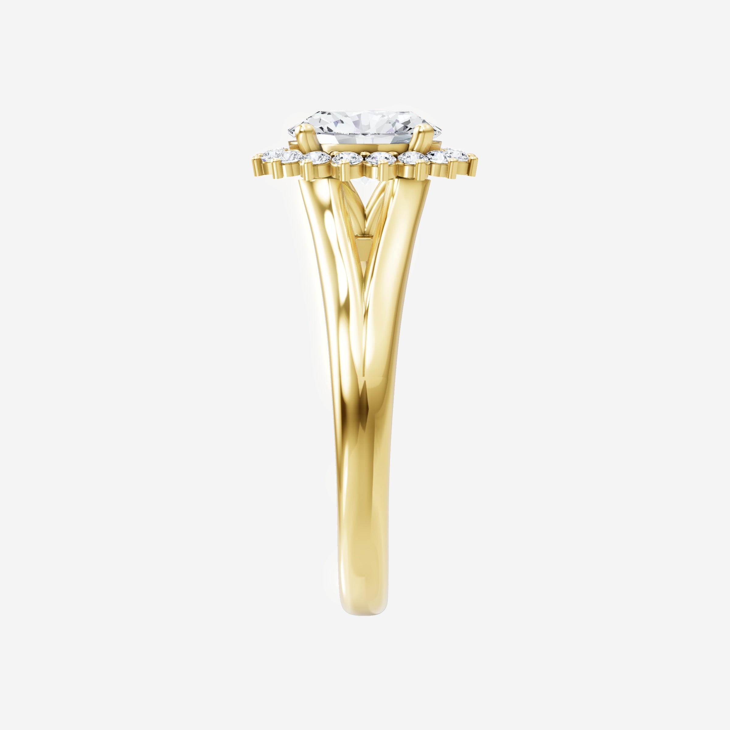 Oval Shining Destiny Ring