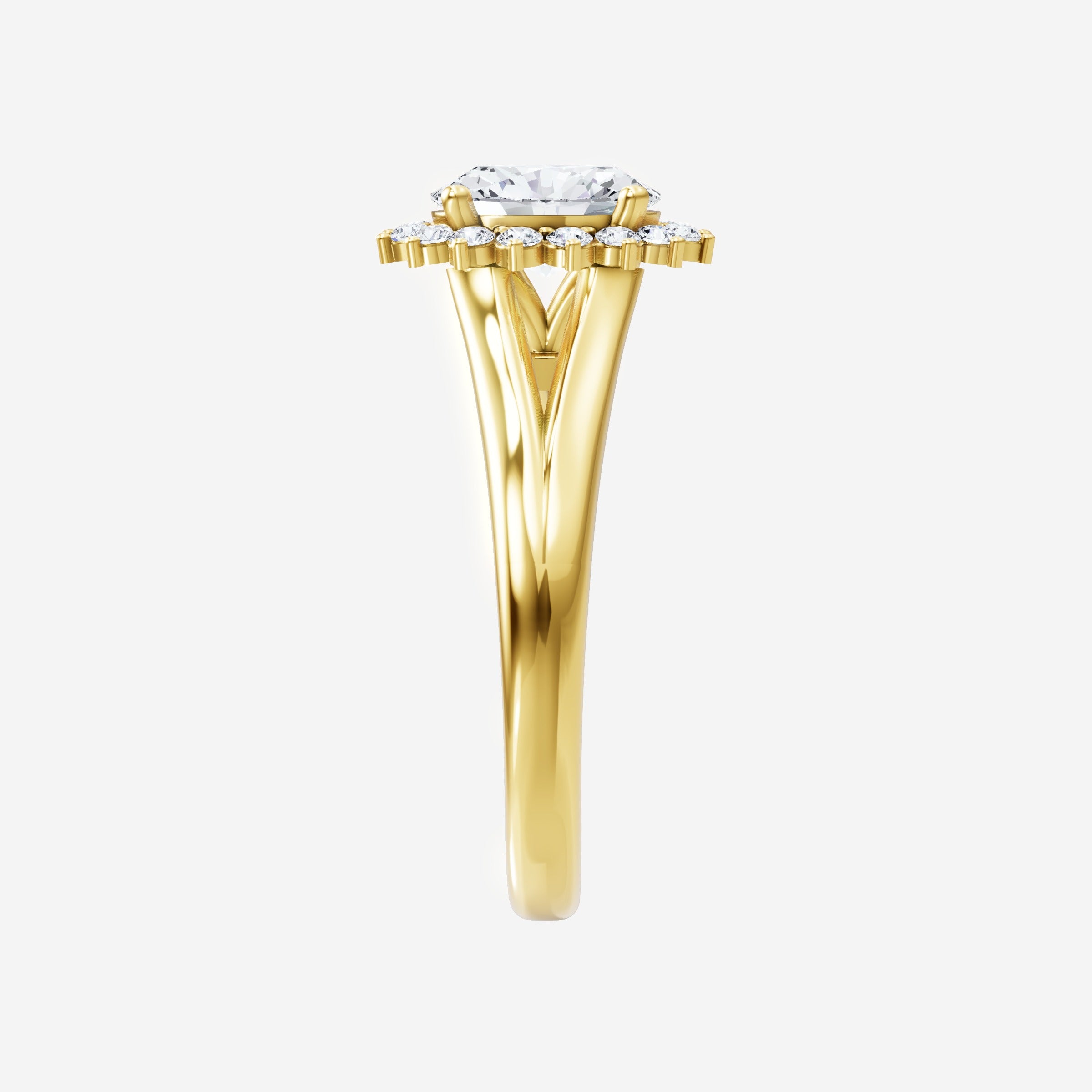 Oval Shining Destiny Ring