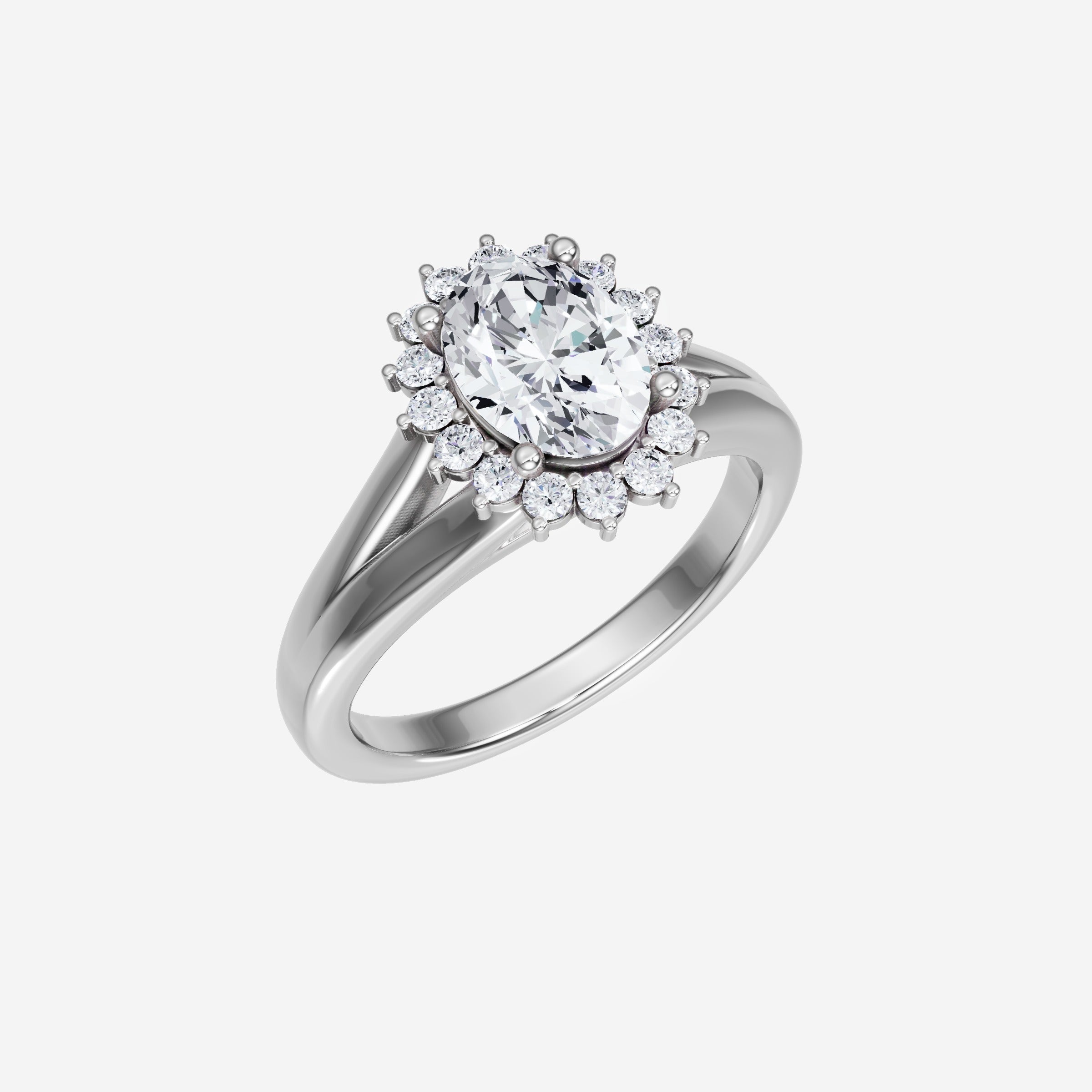 Oval Shining Destiny Ring