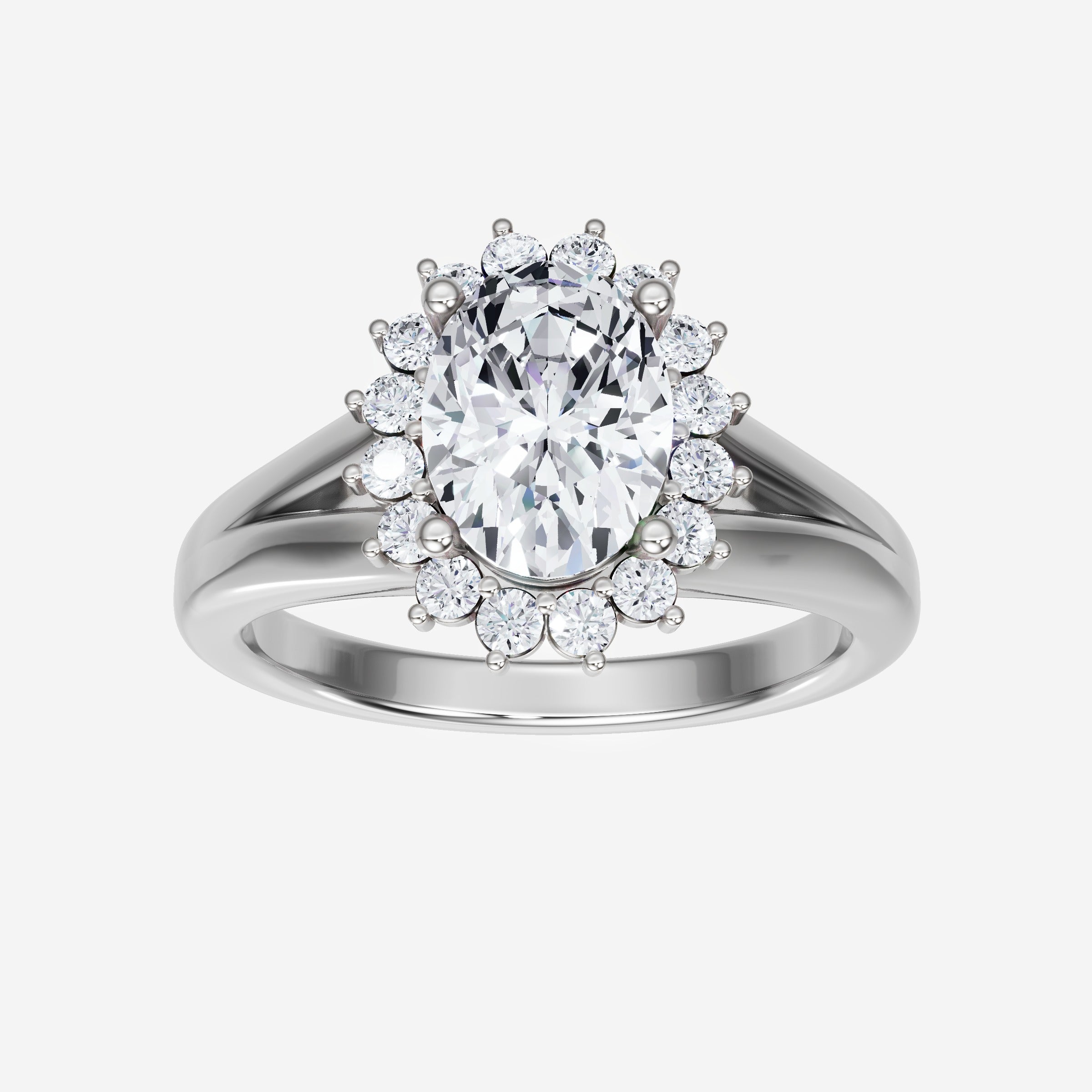 Oval Shining Destiny Ring