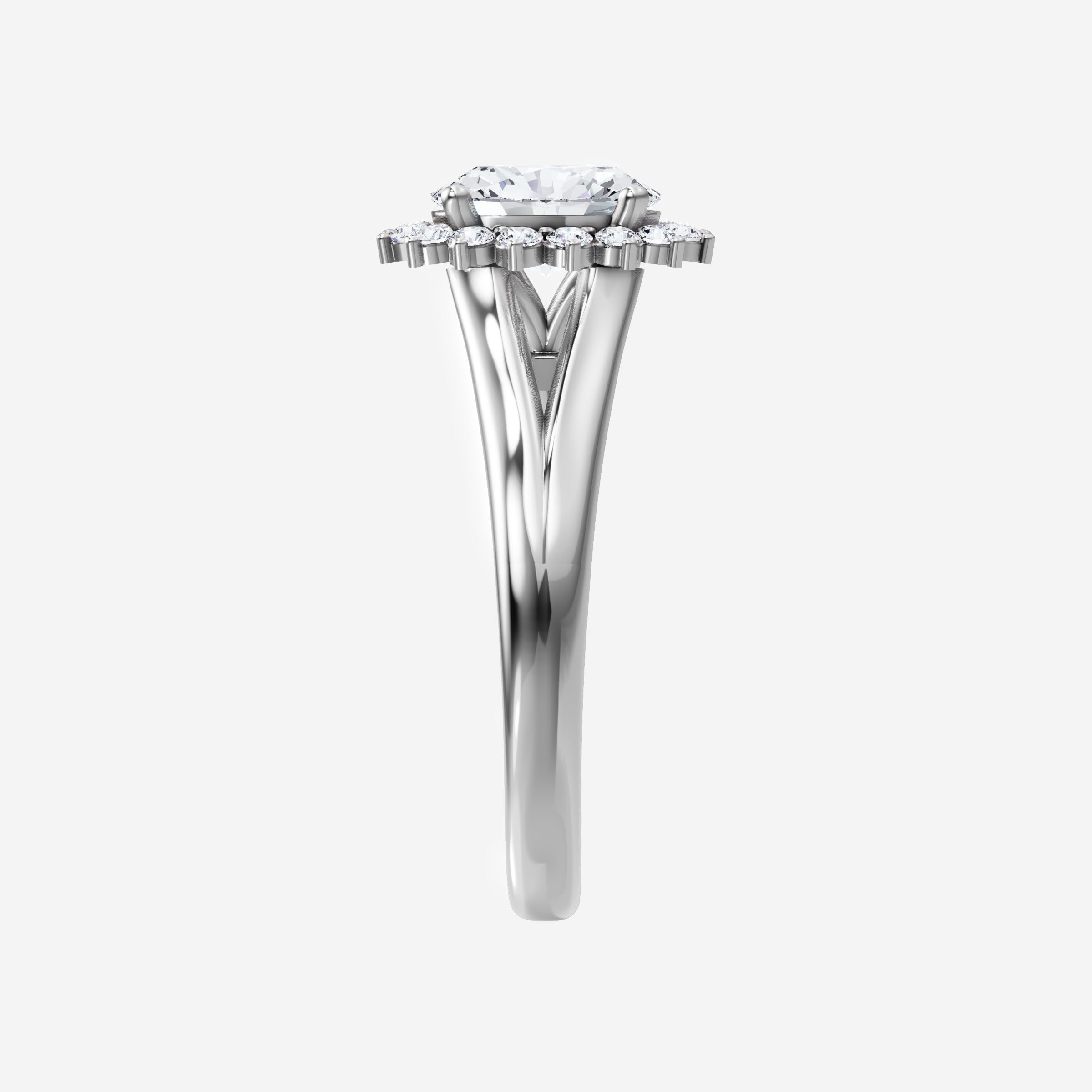 Oval Shining Destiny Ring