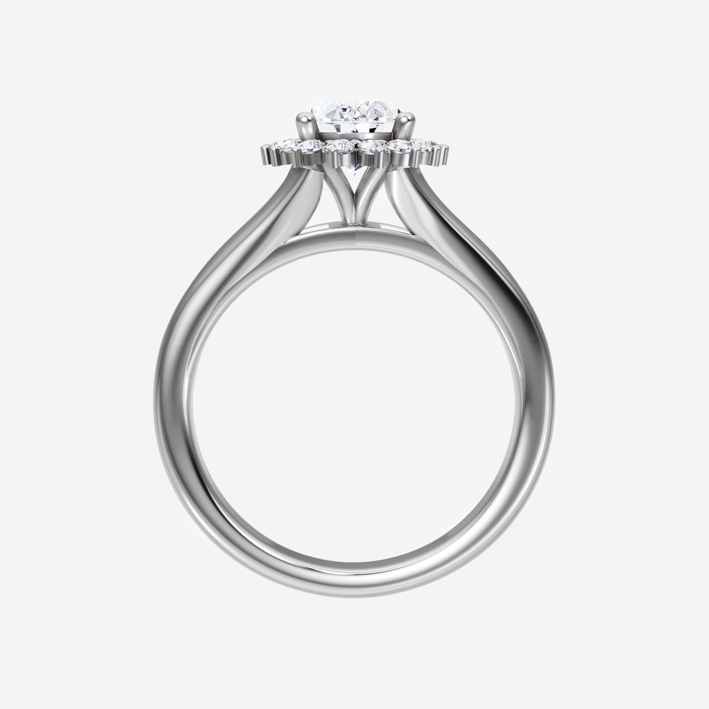 Oval Shining Destiny Ring