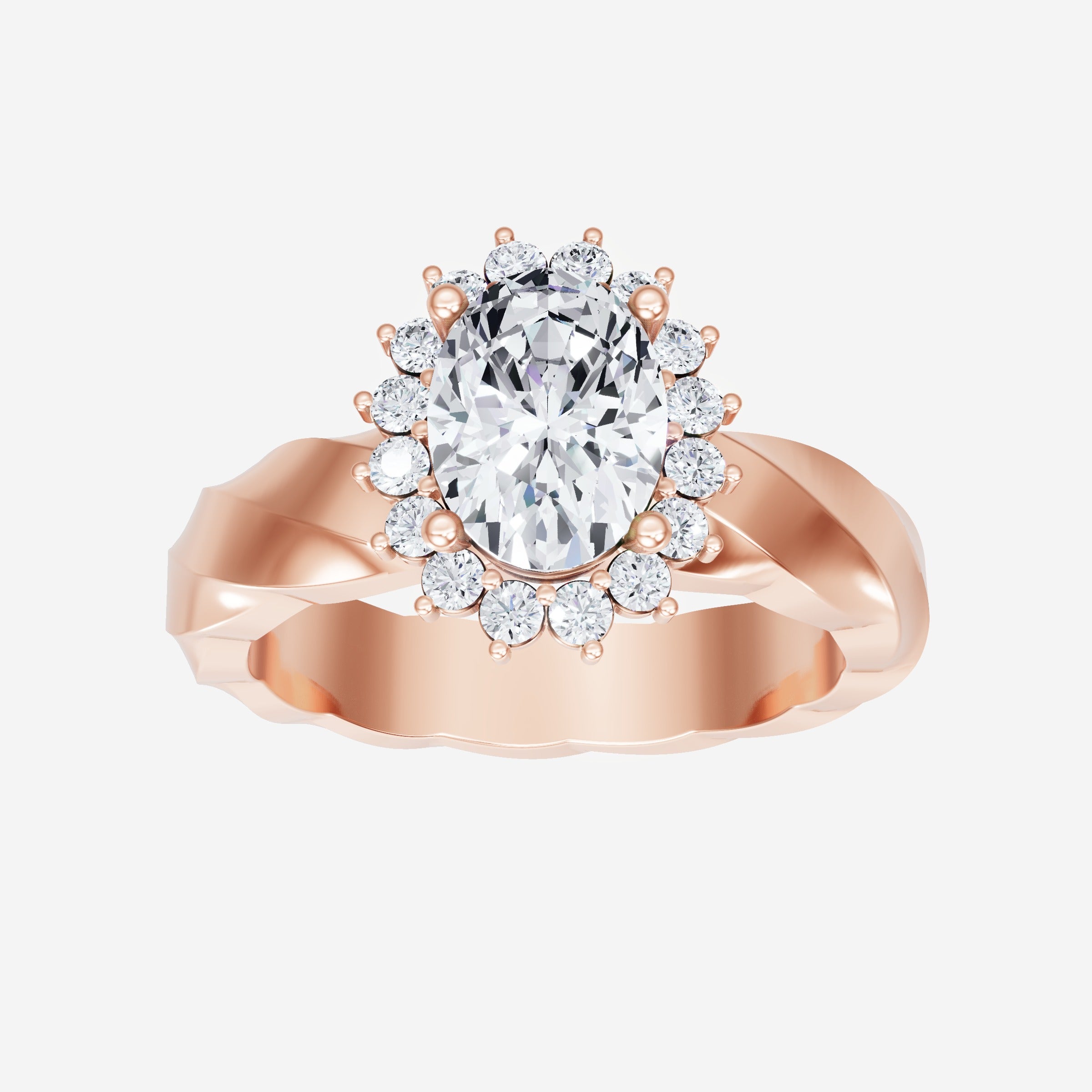 Oval Shining Destiny Ring