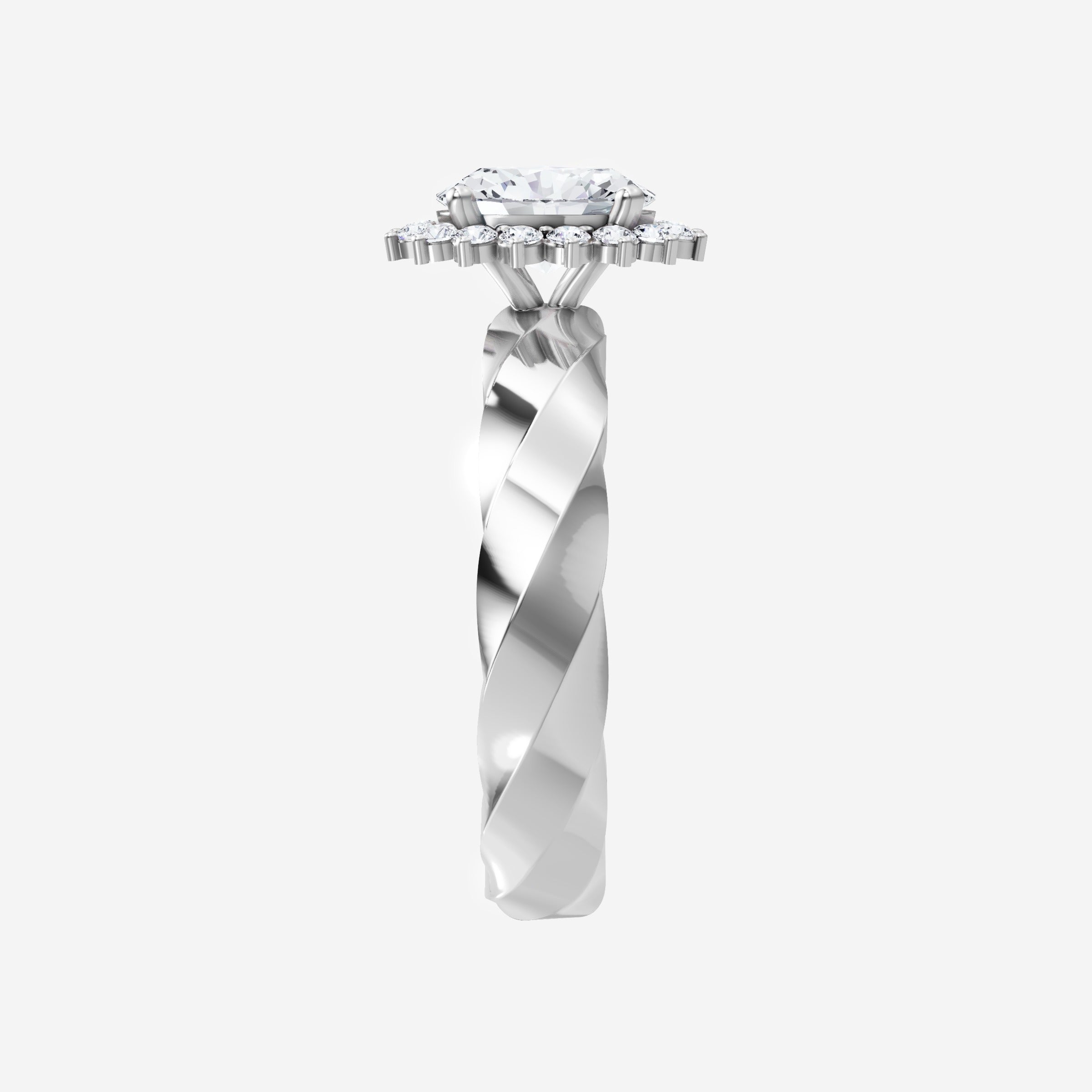 Oval Shining Destiny Ring