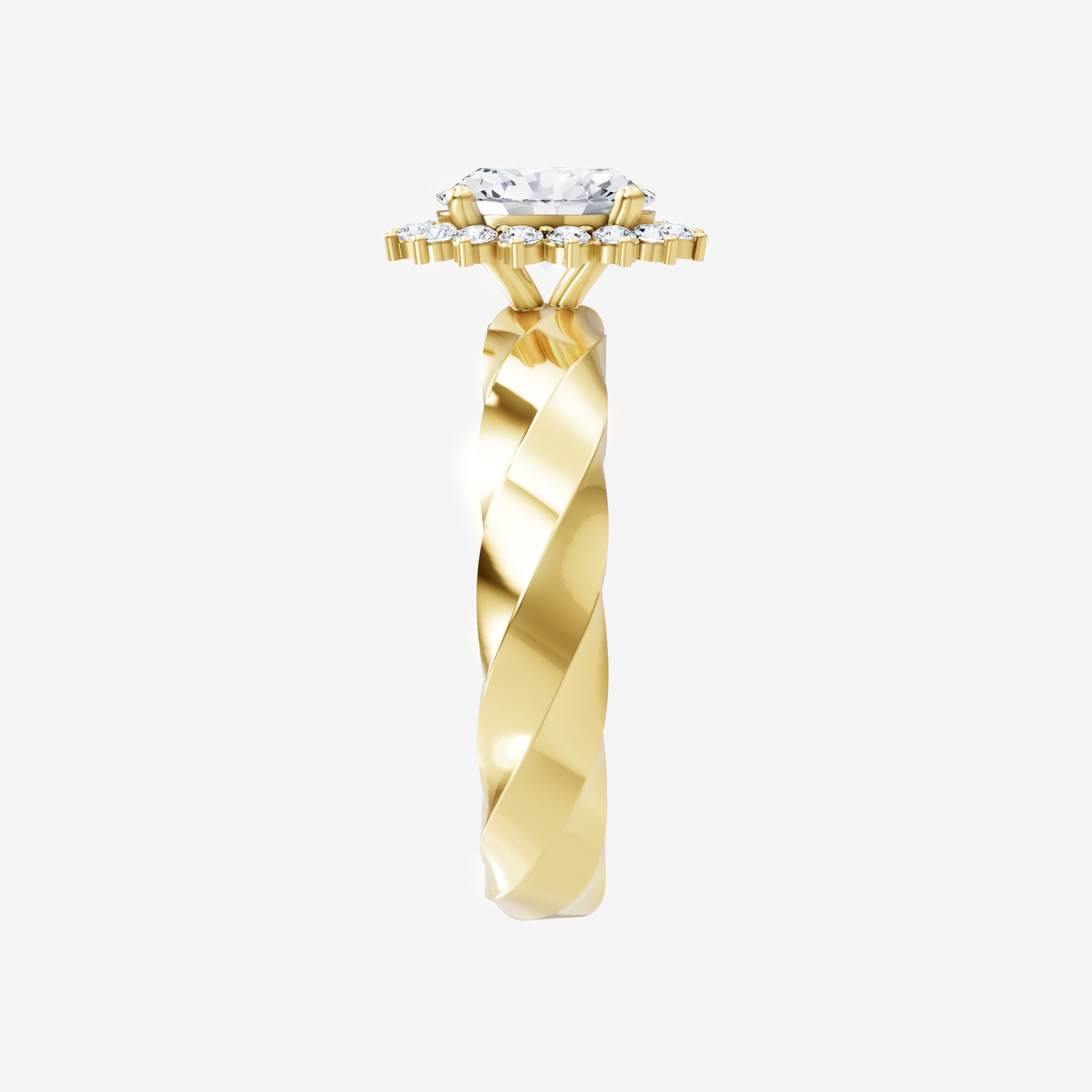 Oval Shining Destiny Ring
