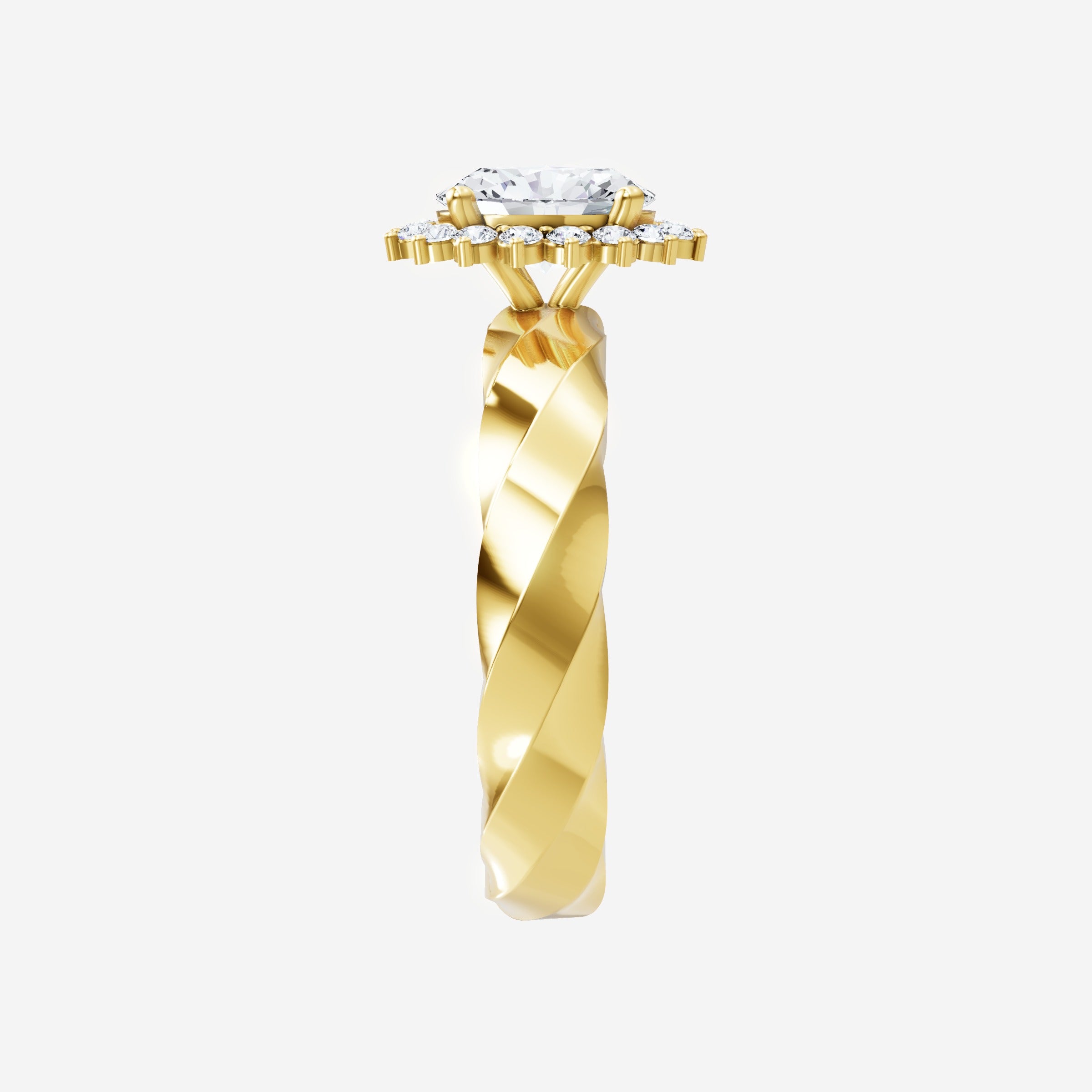 Oval Shining Destiny Ring