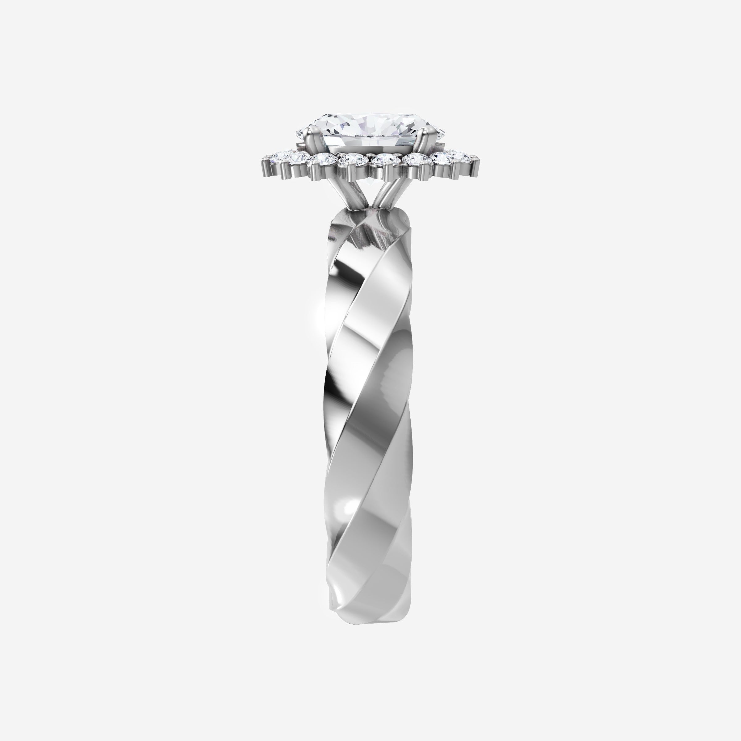 Oval Shining Destiny Ring