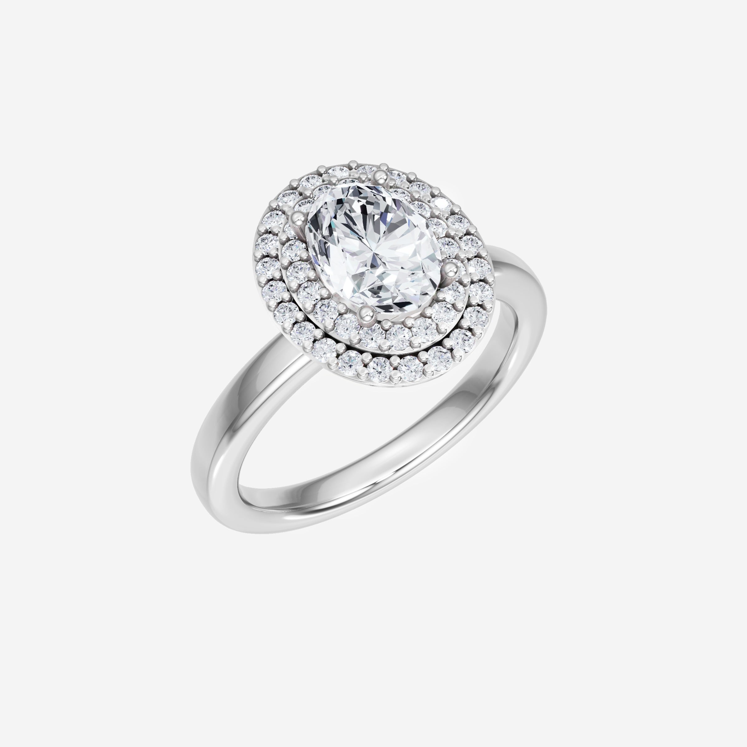 Oval Brilliant Splendor Ring