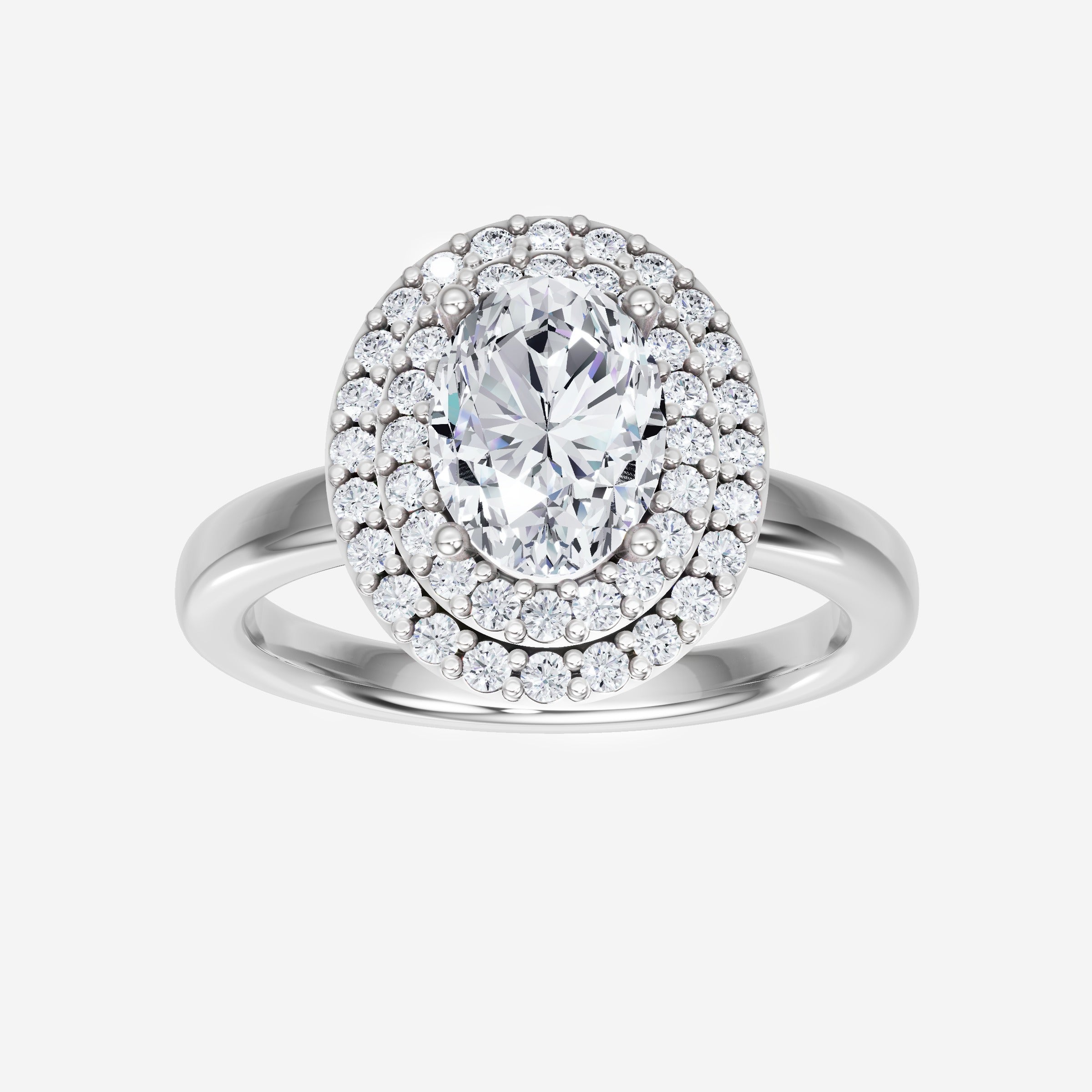 Oval Brilliant Splendor Ring