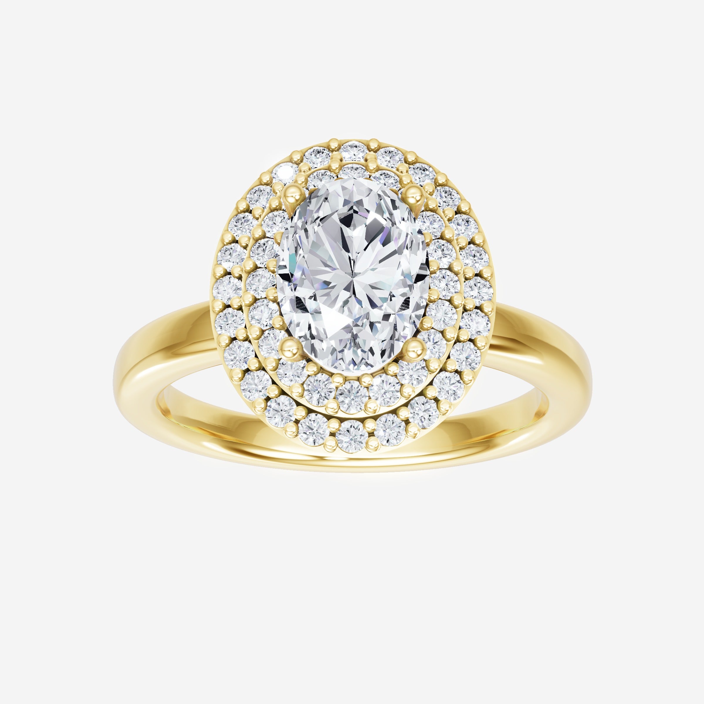 Oval Brilliant Splendor Ring