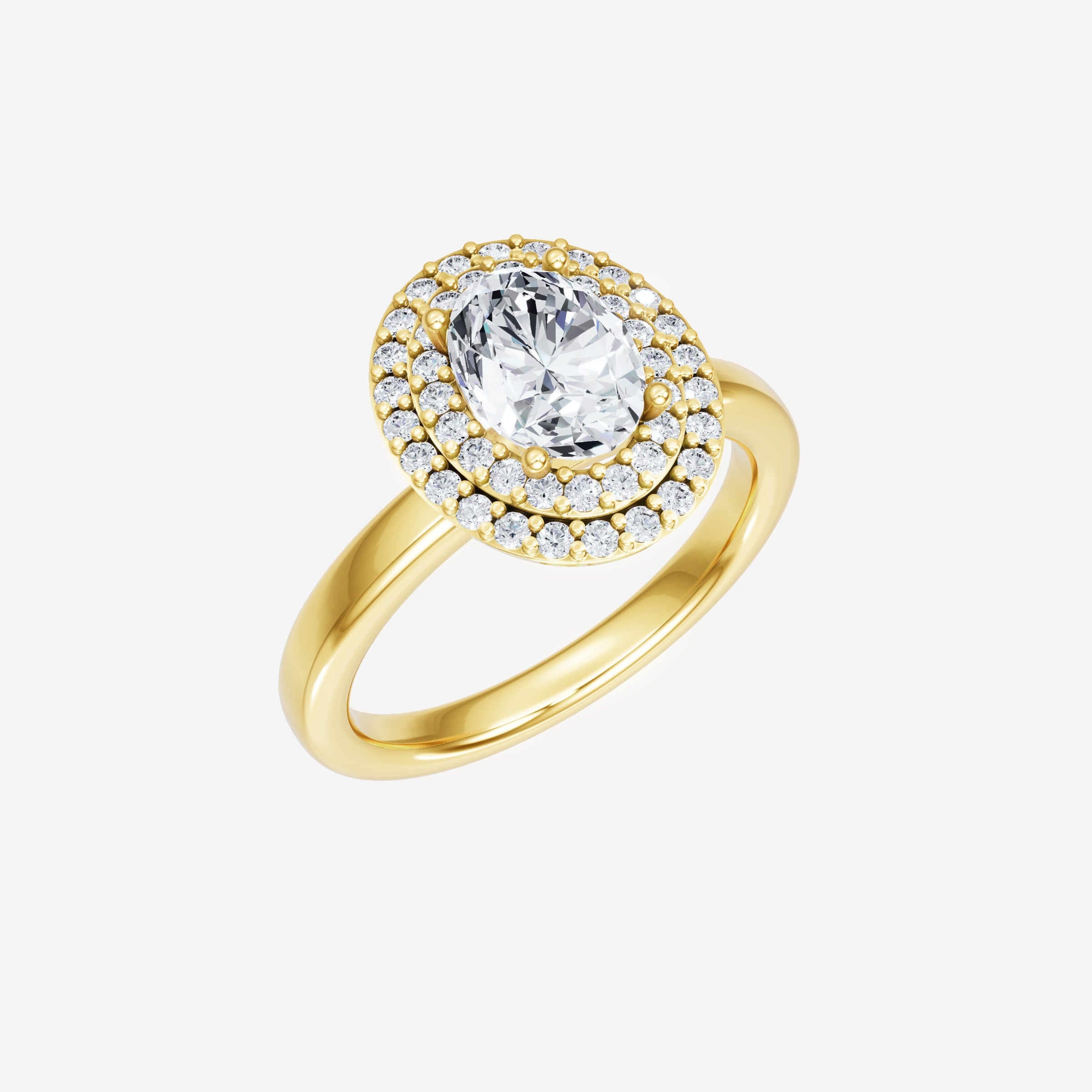 Oval Brilliant Splendor Ring