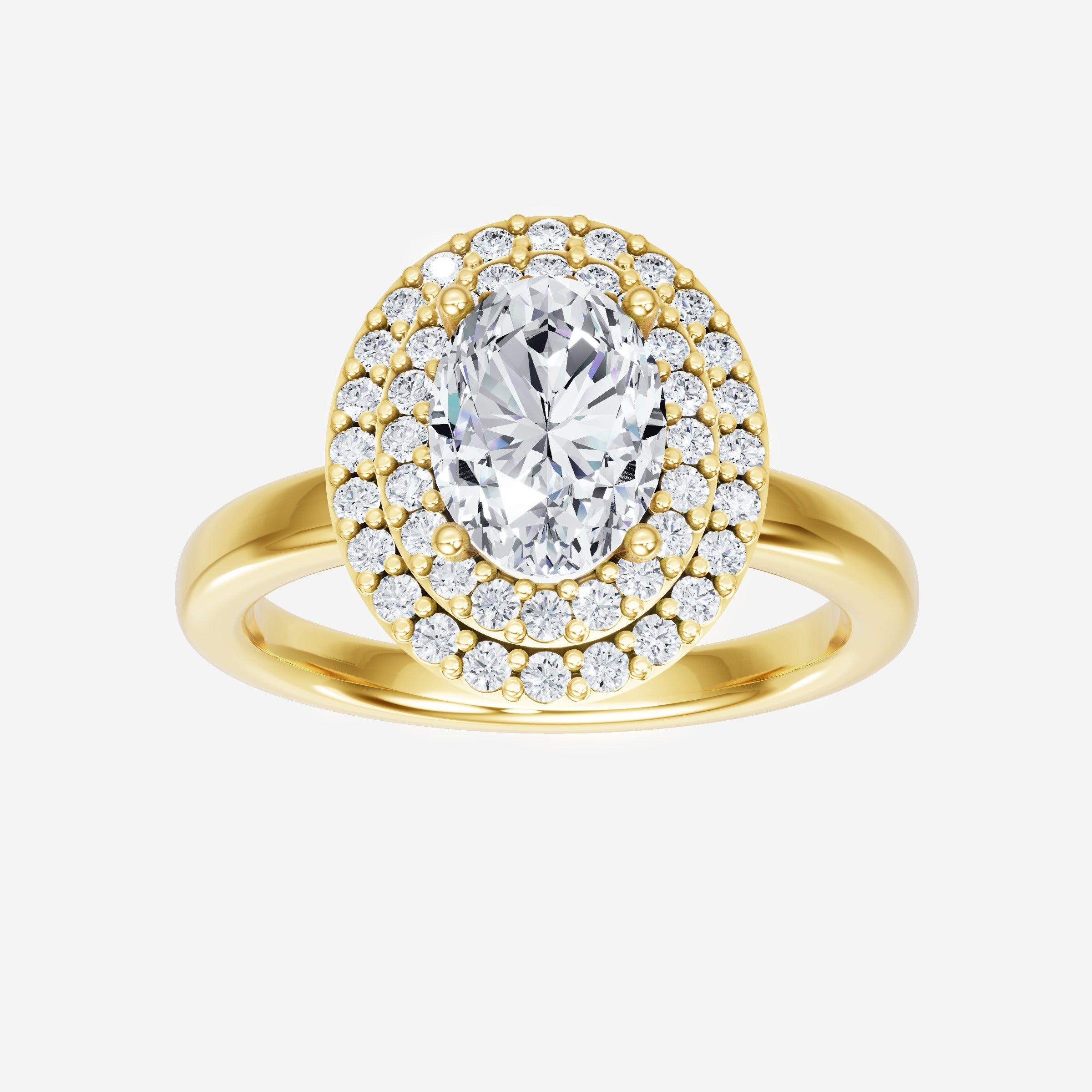 Oval Brilliant Splendor Ring