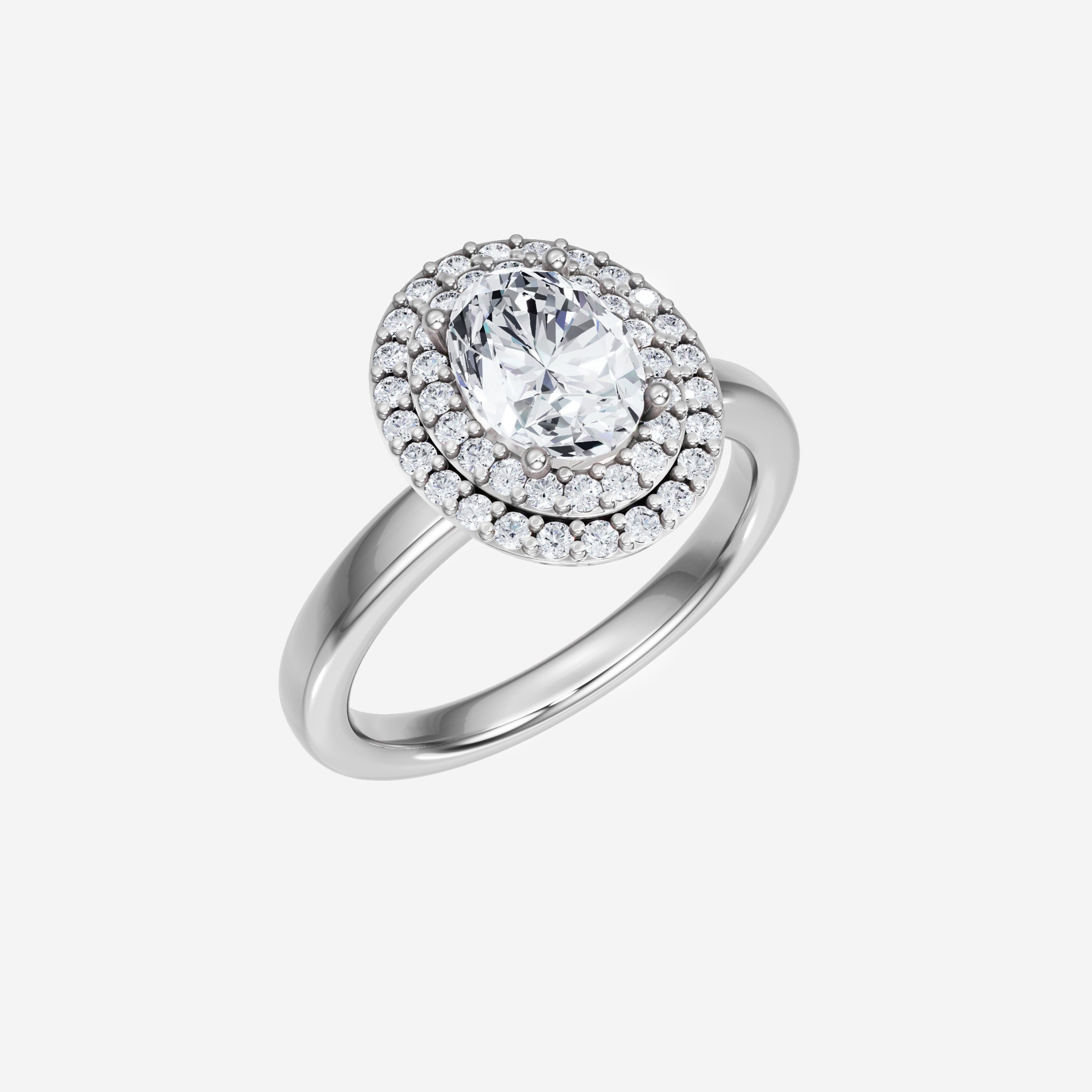 Oval Brilliant Splendor Ring