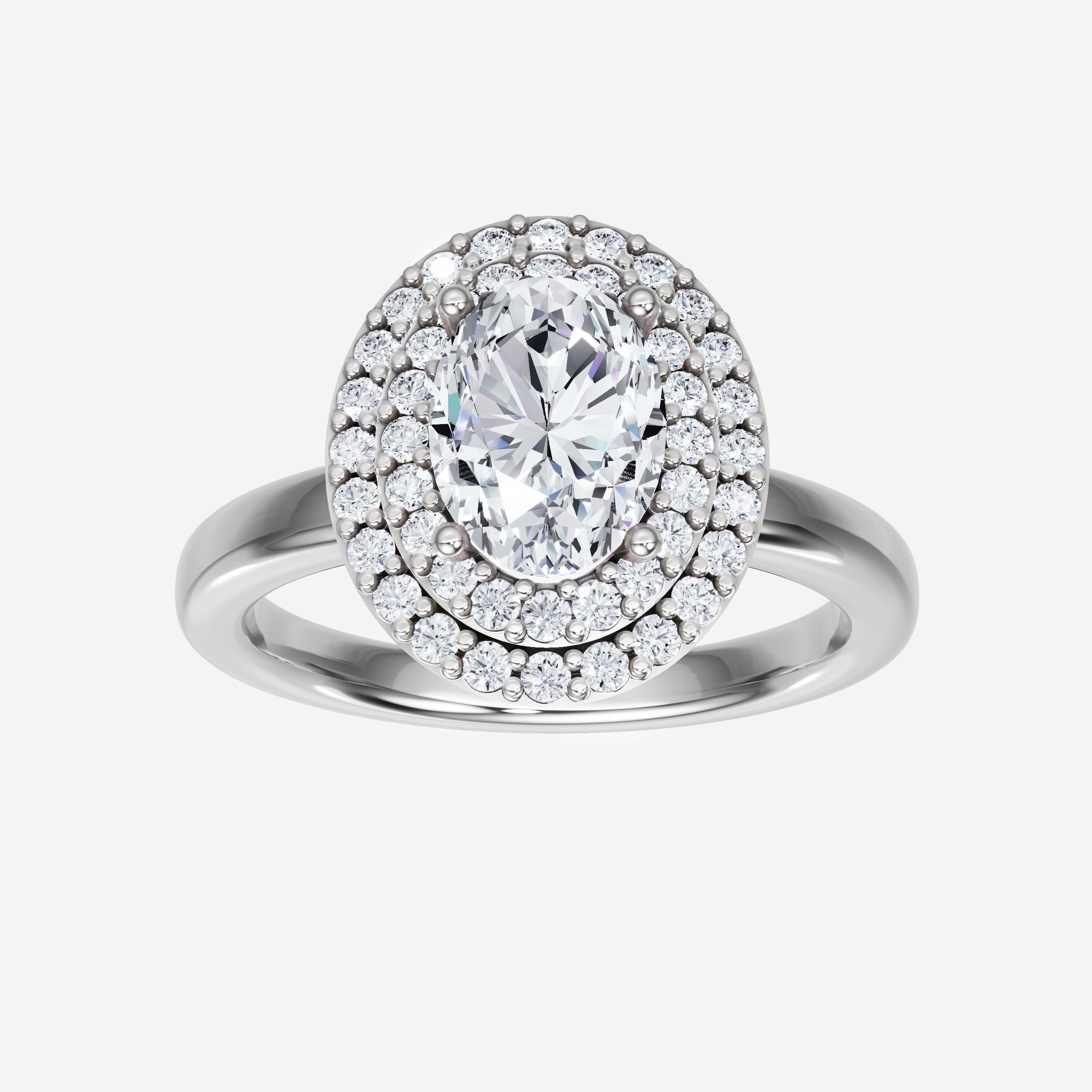 Oval Brilliant Splendor Ring