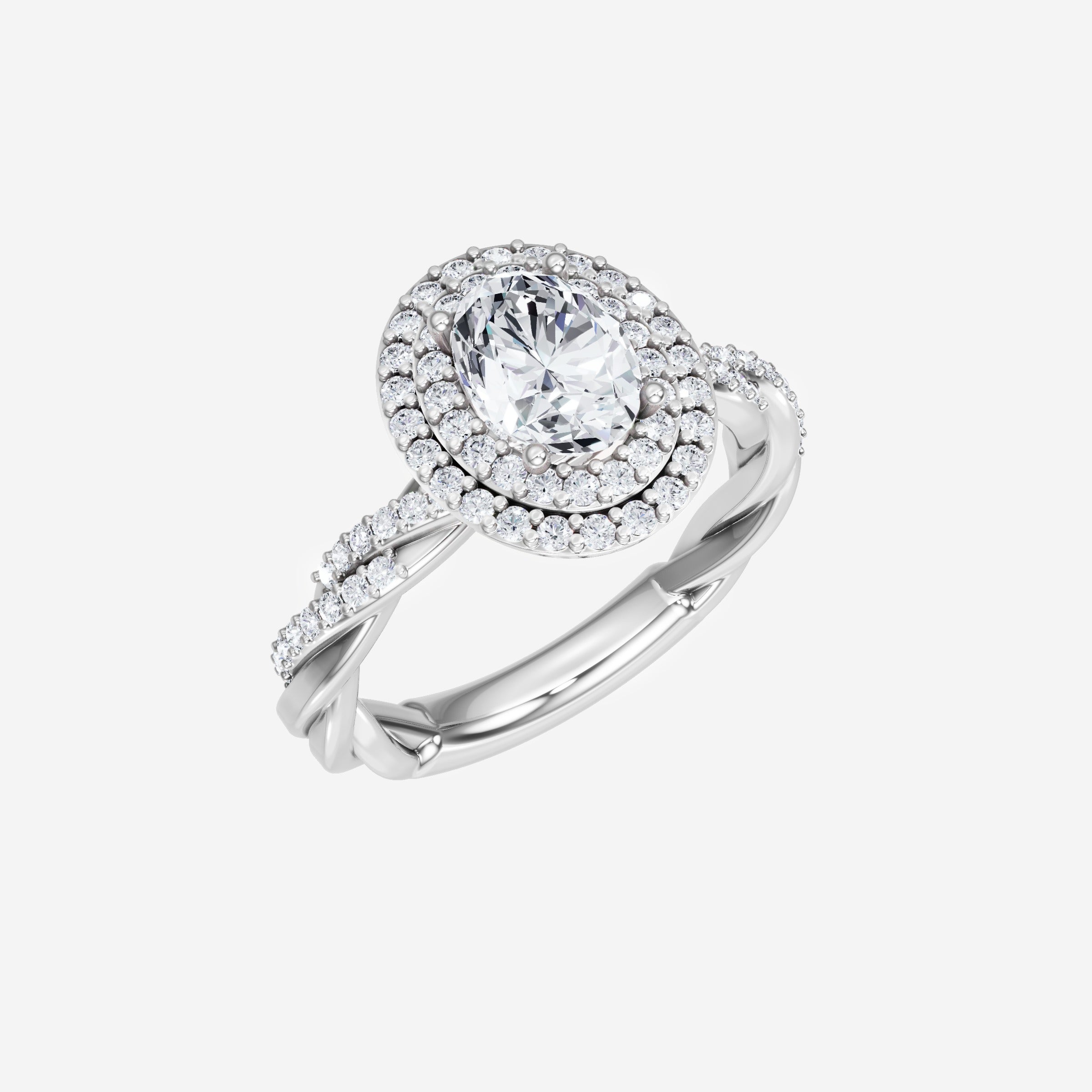 Oval Brilliant Splendor Ring