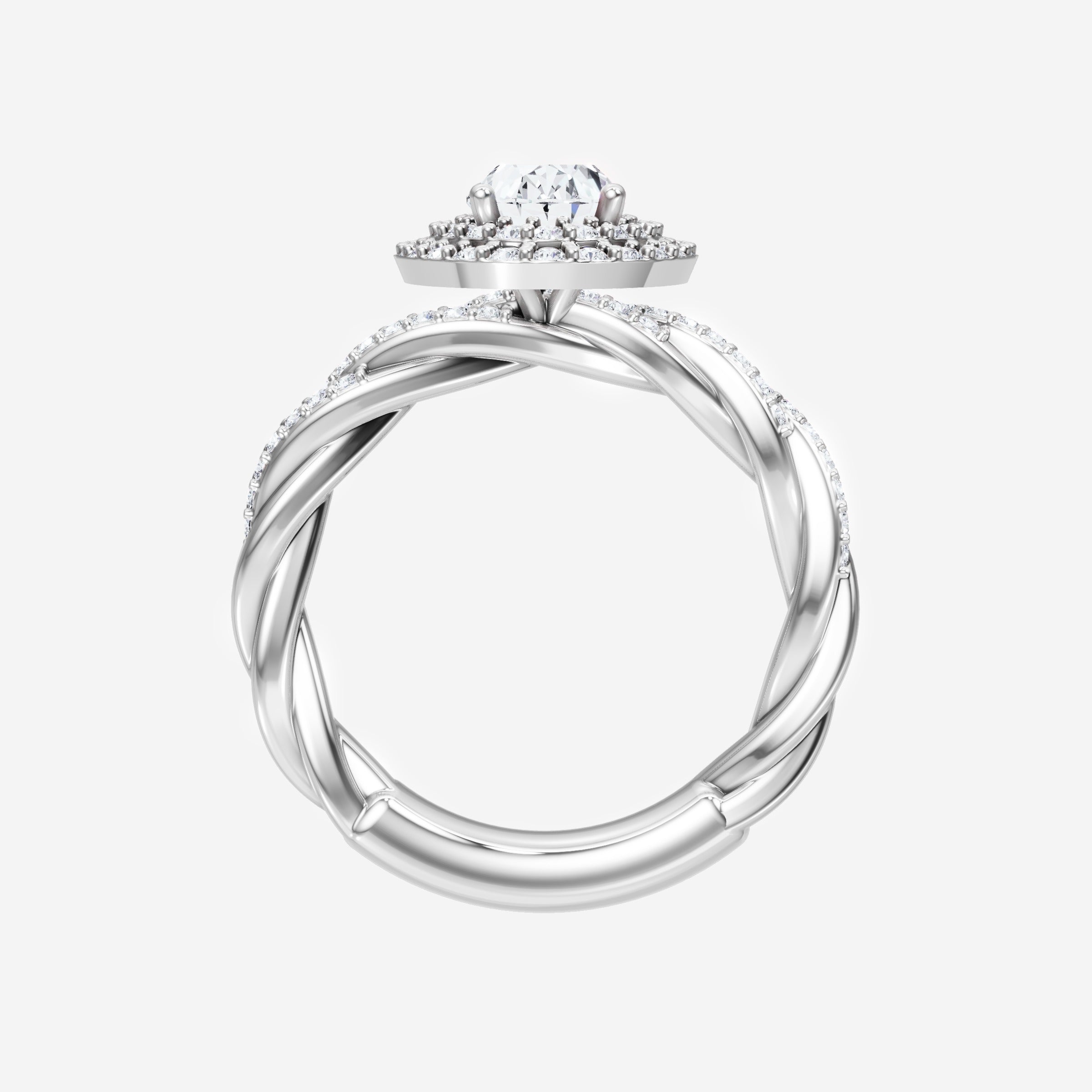 Oval Brilliant Splendor Ring