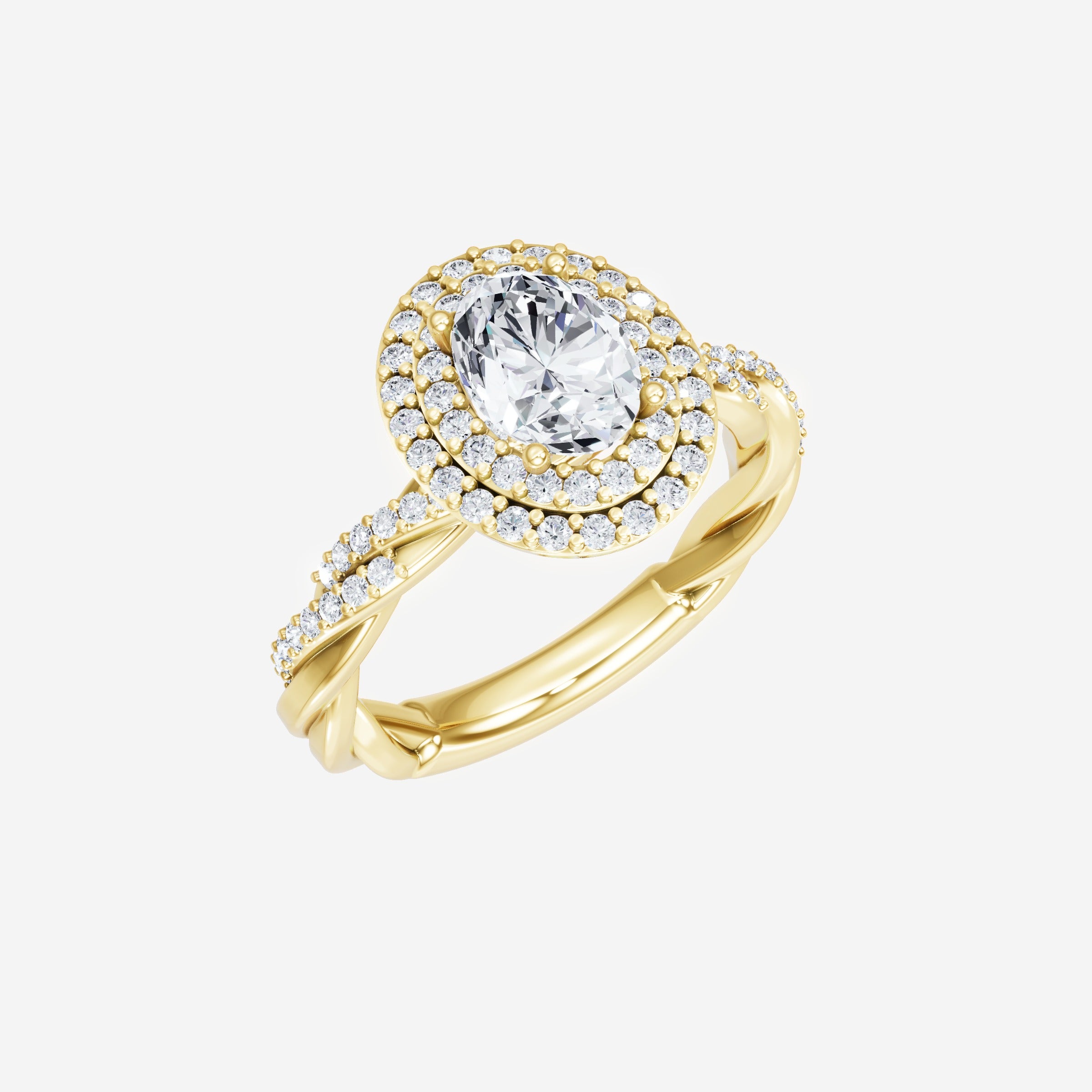 Oval Brilliant Splendor Ring