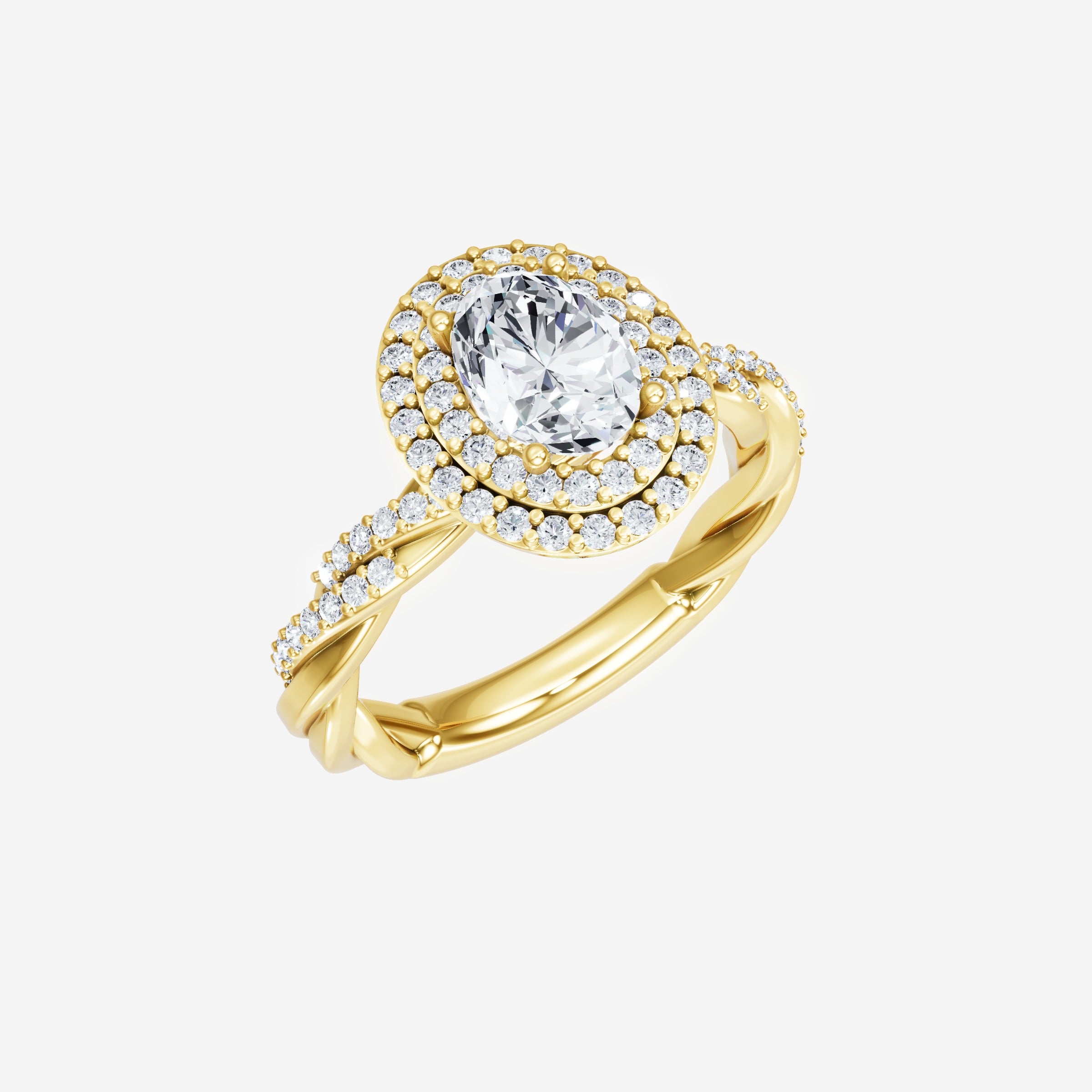 Oval Brilliant Splendor Ring