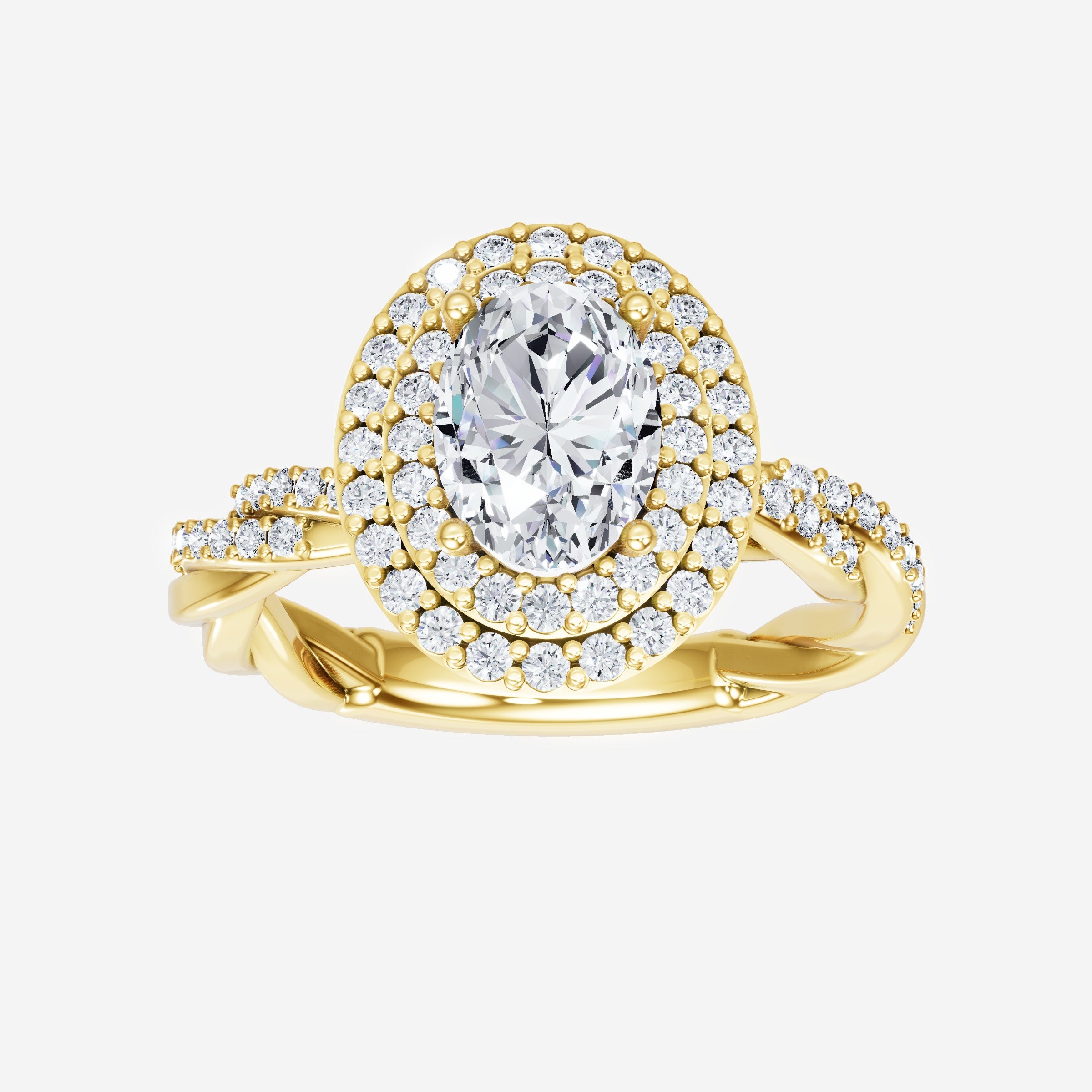 Oval Brilliant Splendor Ring