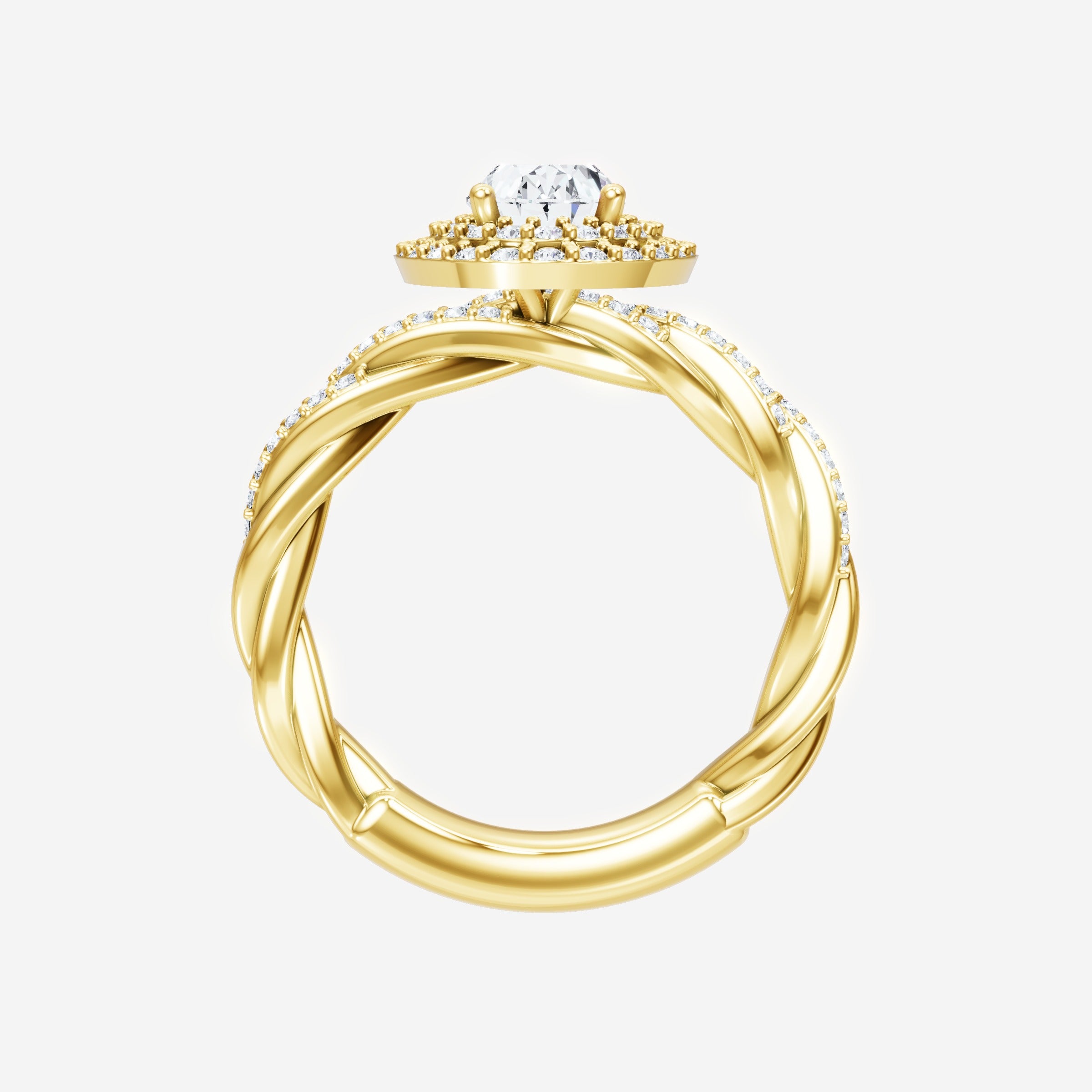 Oval Brilliant Splendor Ring