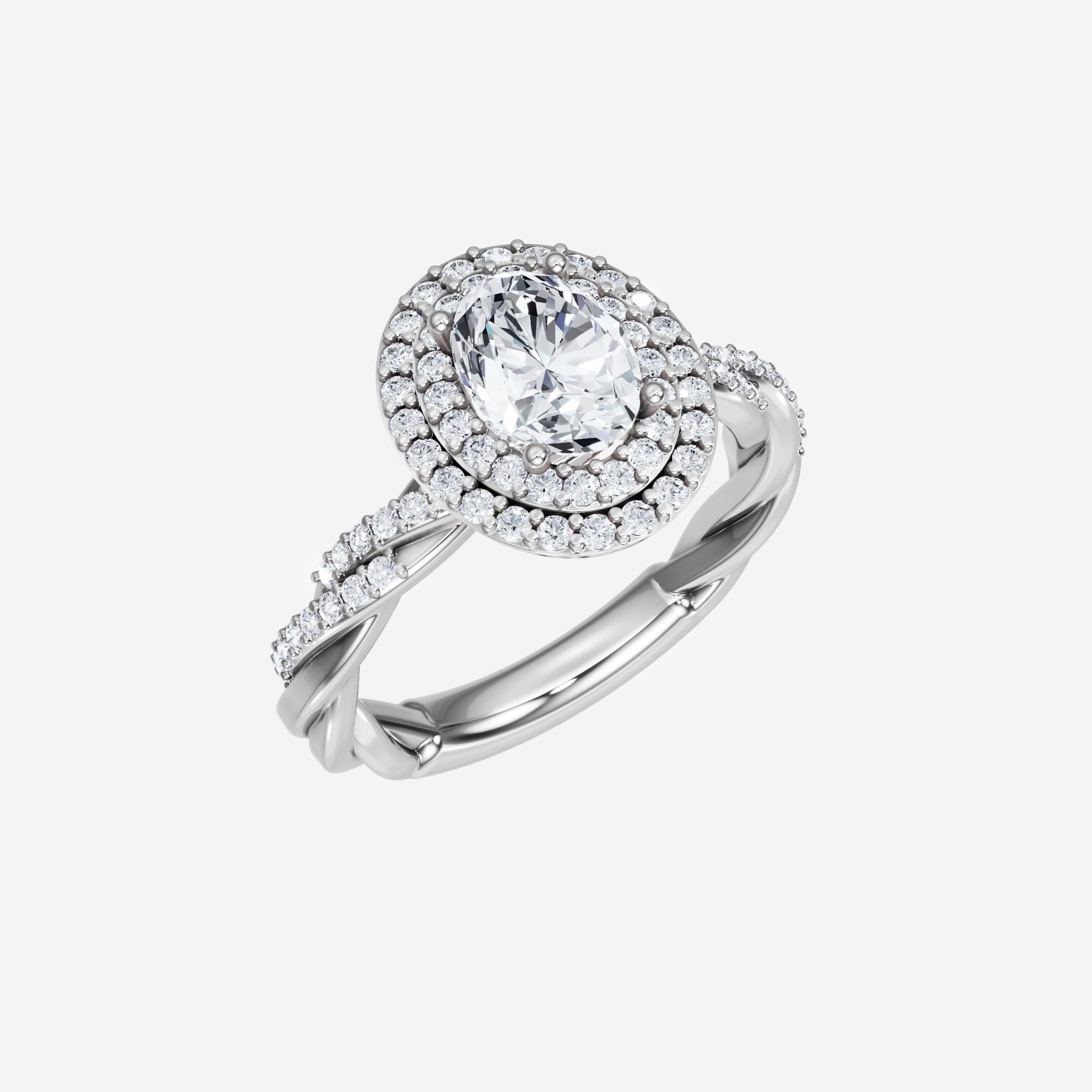 Oval Brilliant Splendor Ring