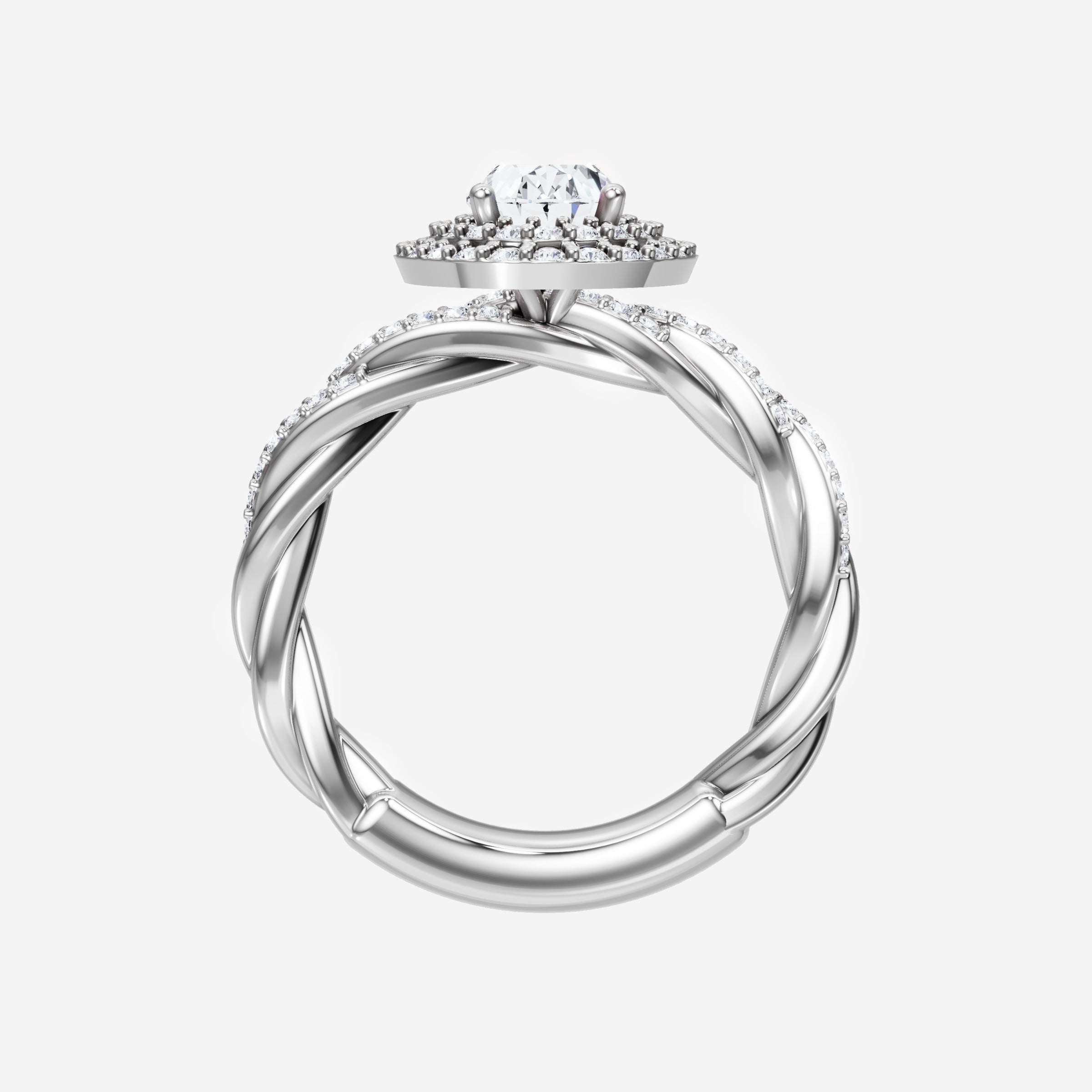 Oval Brilliant Splendor Ring