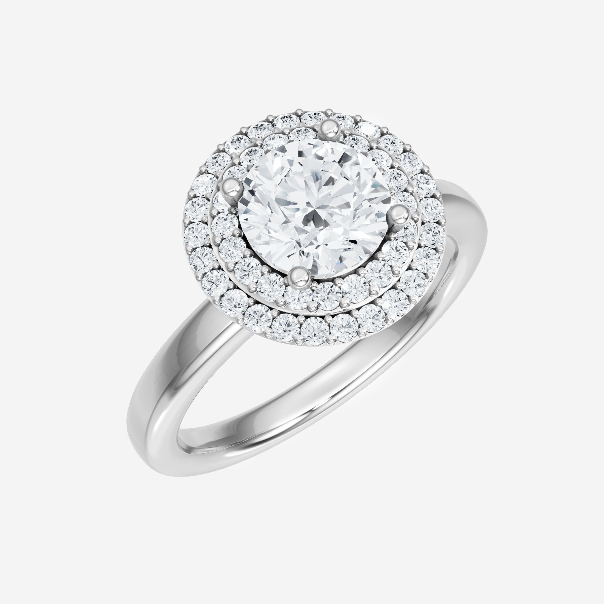 Round Brilliant Splendor Ring