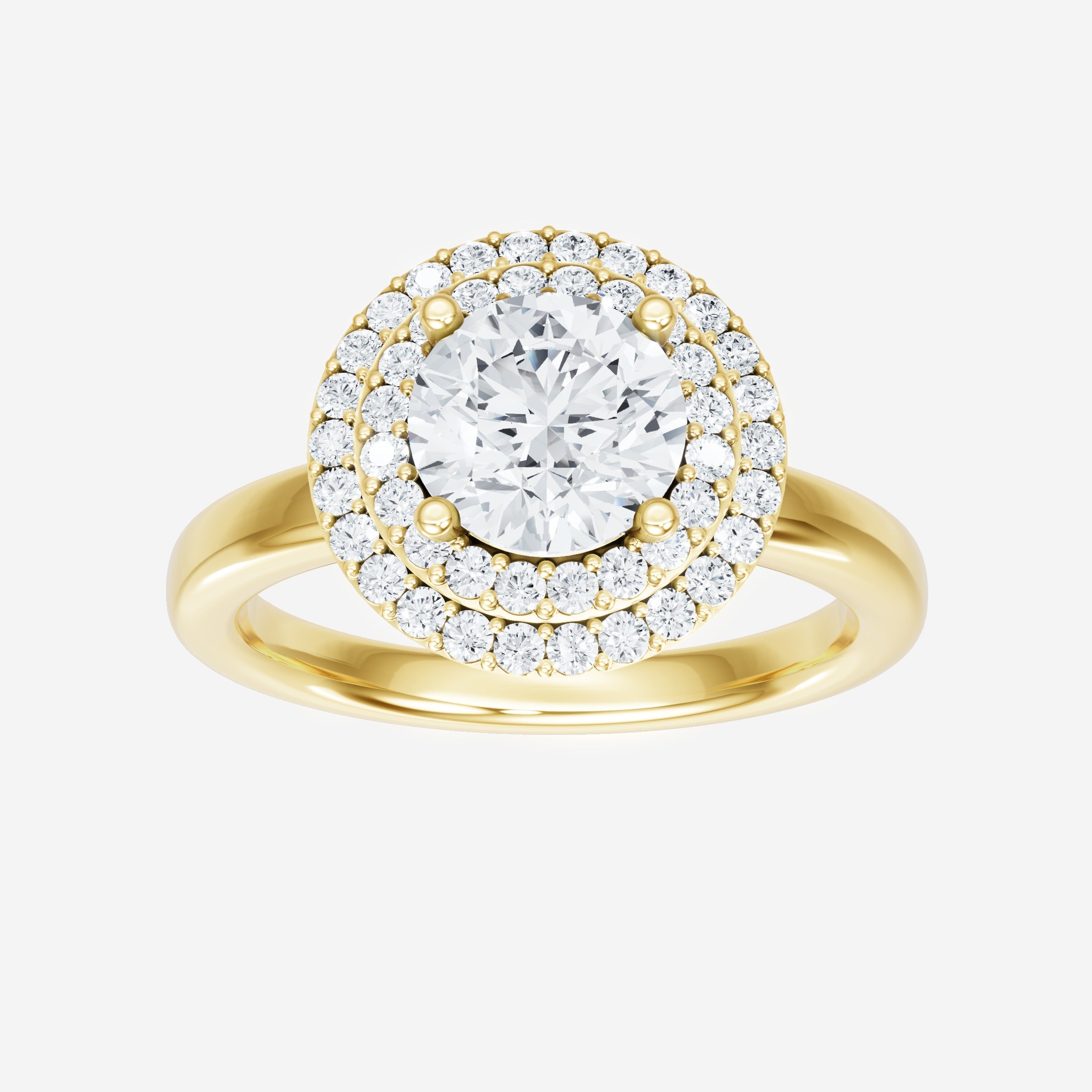 Round Brilliant Splendor Ring