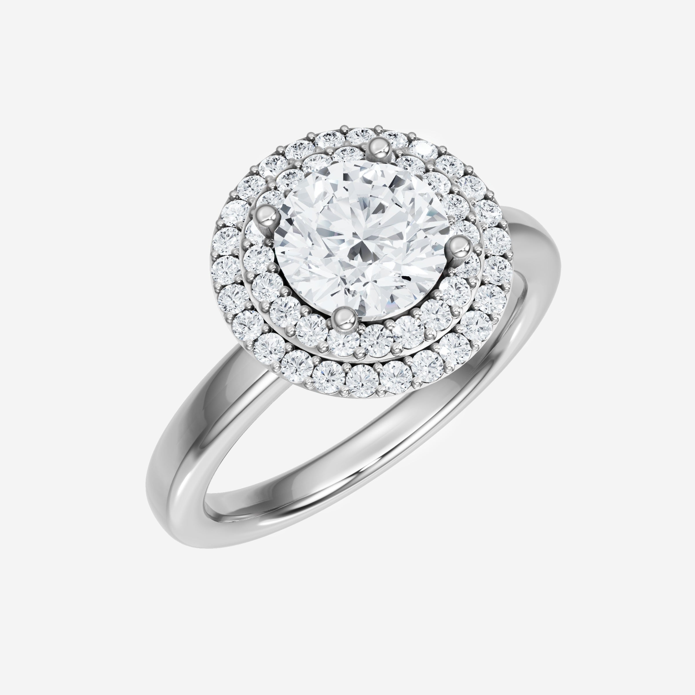 Round Brilliant Splendor Ring