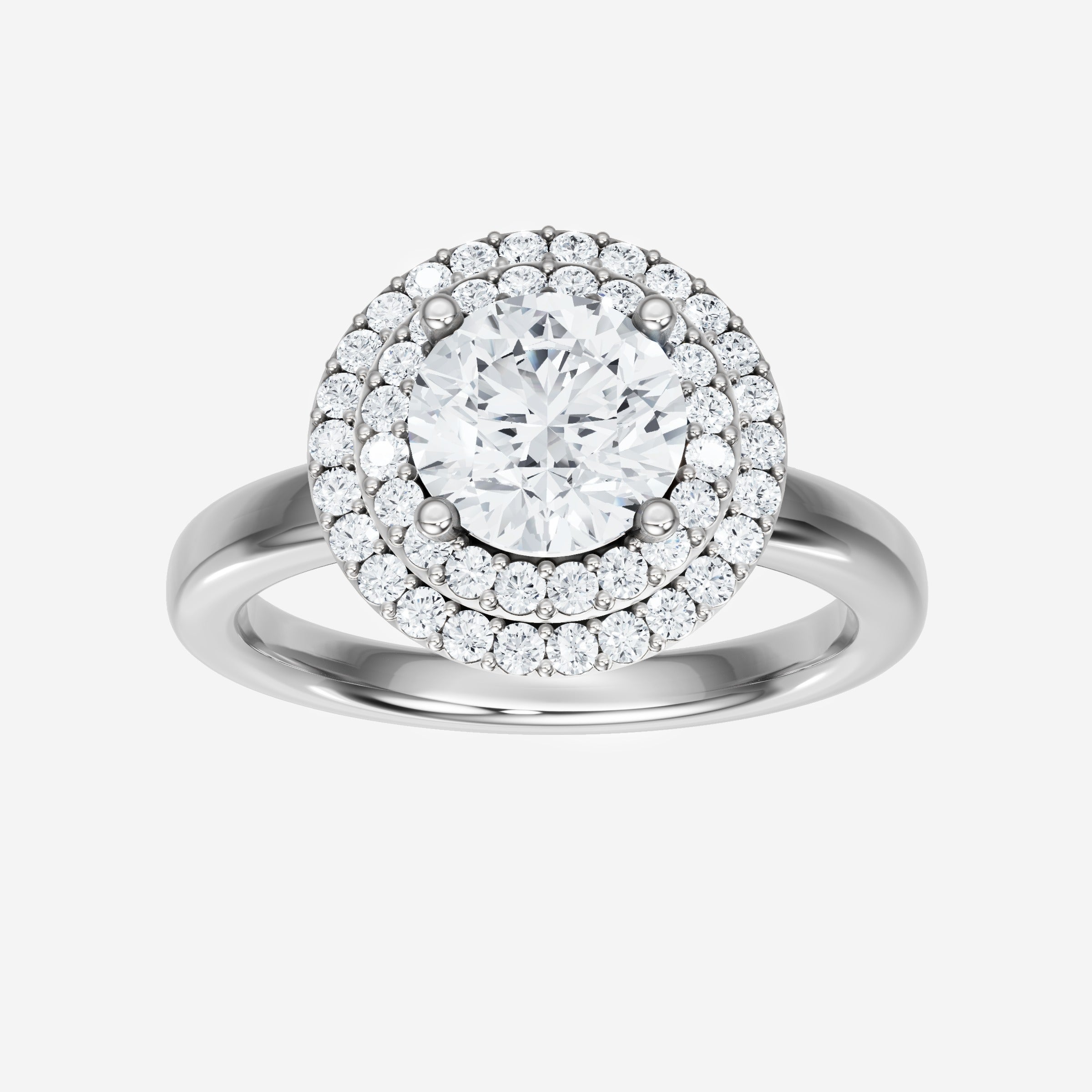 Round Brilliant Splendor Ring