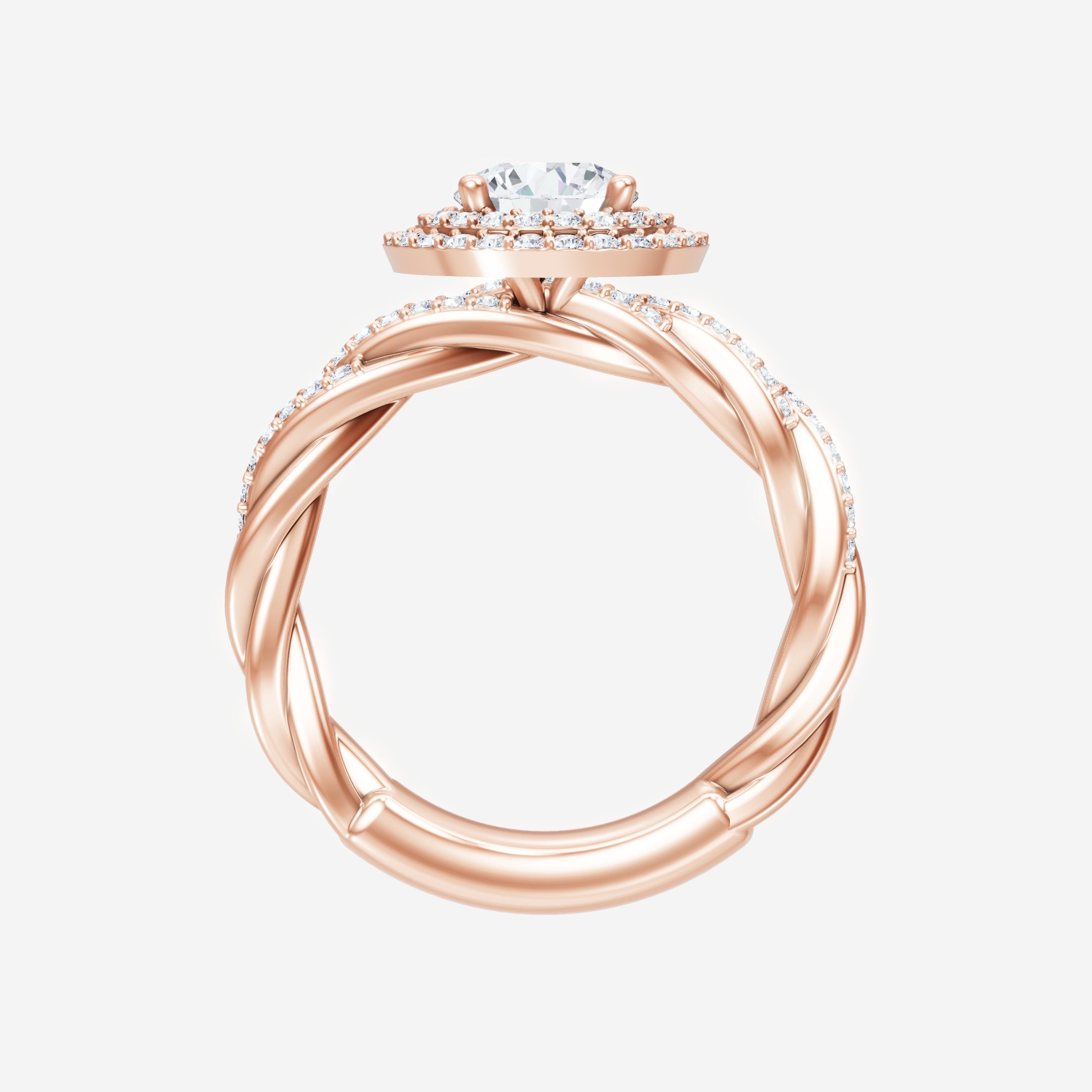 Round Brilliant Splendor Ring